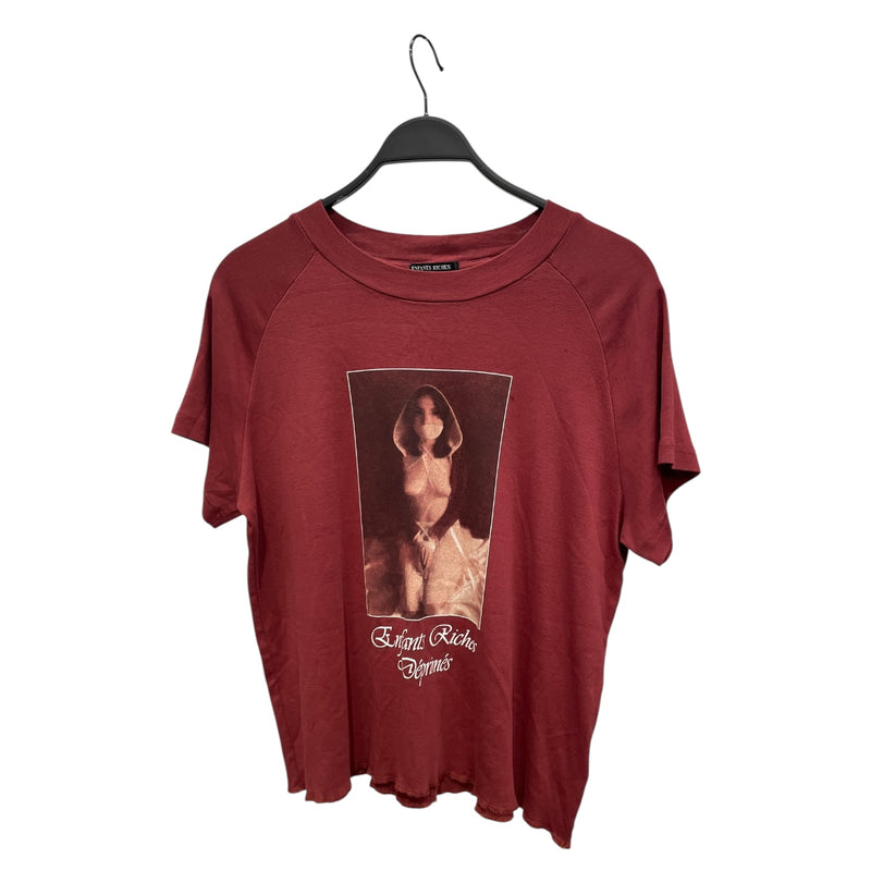 enfants riches deprimes/T-Shirt/S/Cotton/RED/BONDAGE