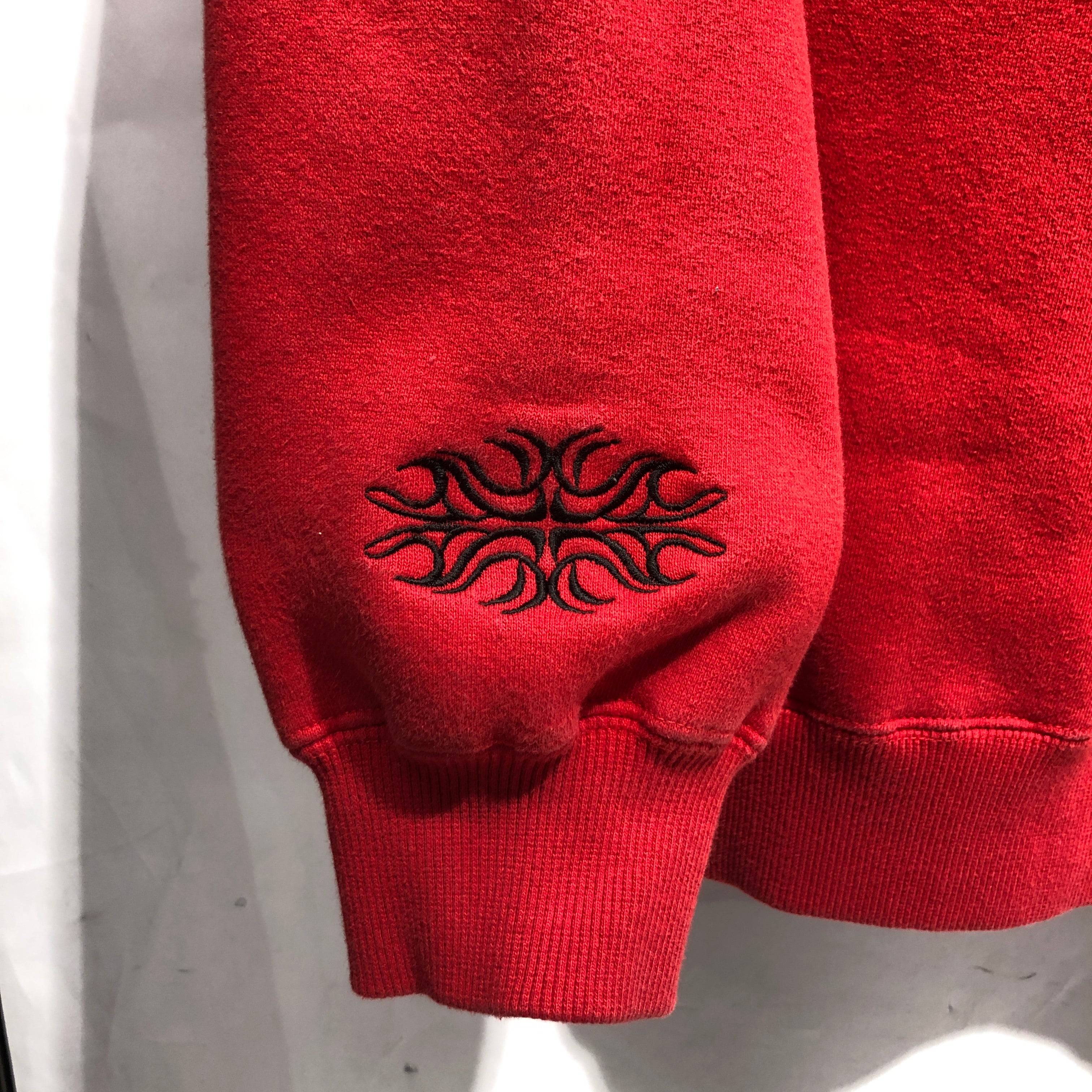 JNCO/Hoodie/L/Cotton/RED/EMBROIDERED CHEST LOGO view 4