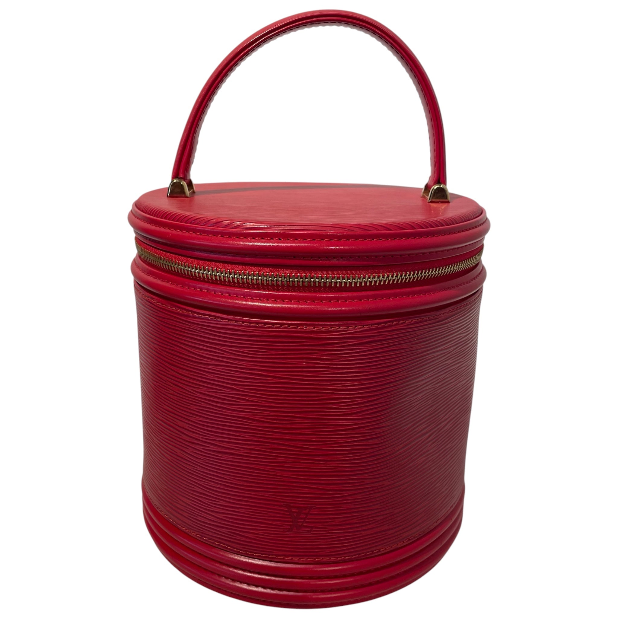 LOUIS VUITTON/Tote Bag/Leather/RED/as0996 view 1