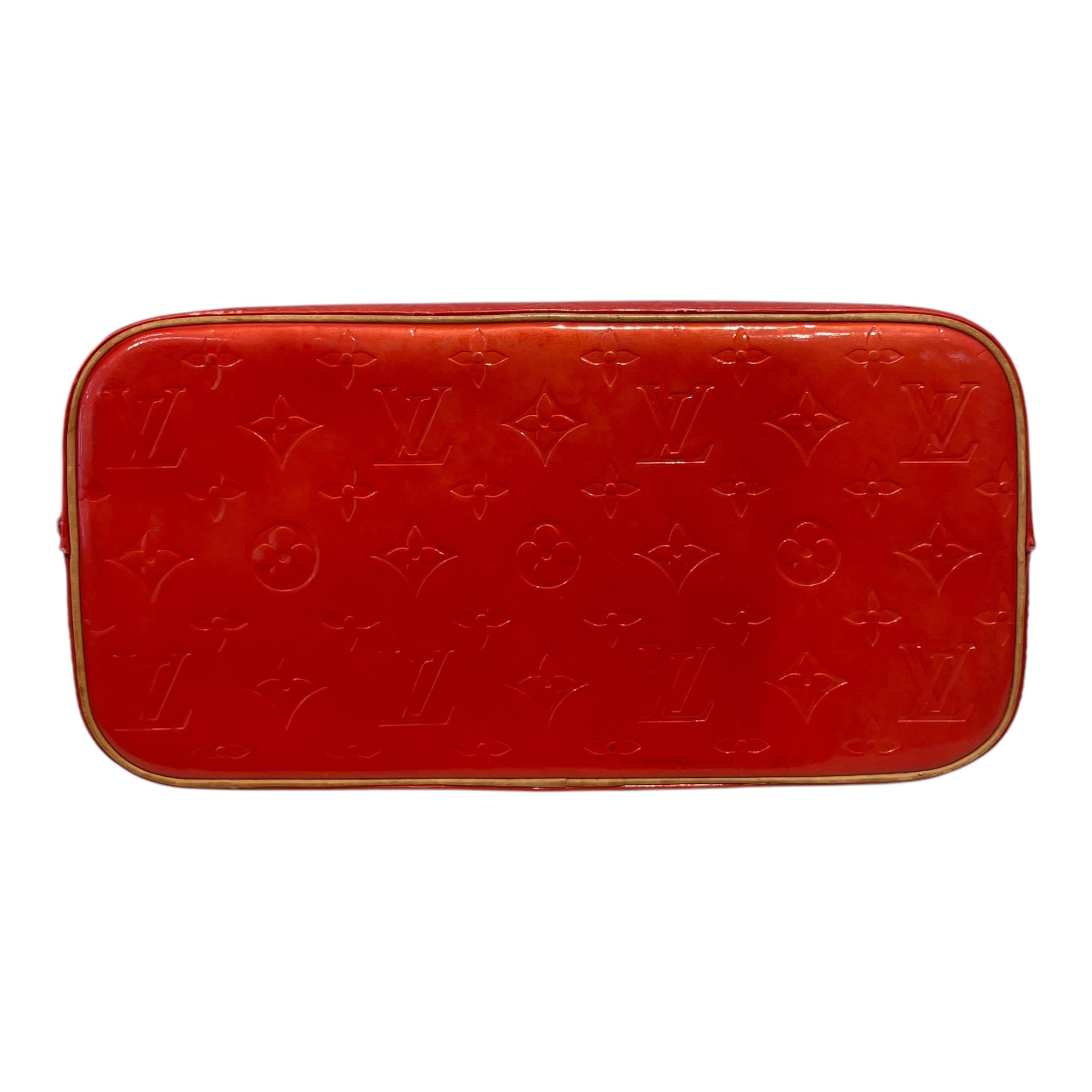 LOUIS VUITTON/Hand Bag/OS/Monogram/Leather/RED/HOUSTON VERNIS view 4