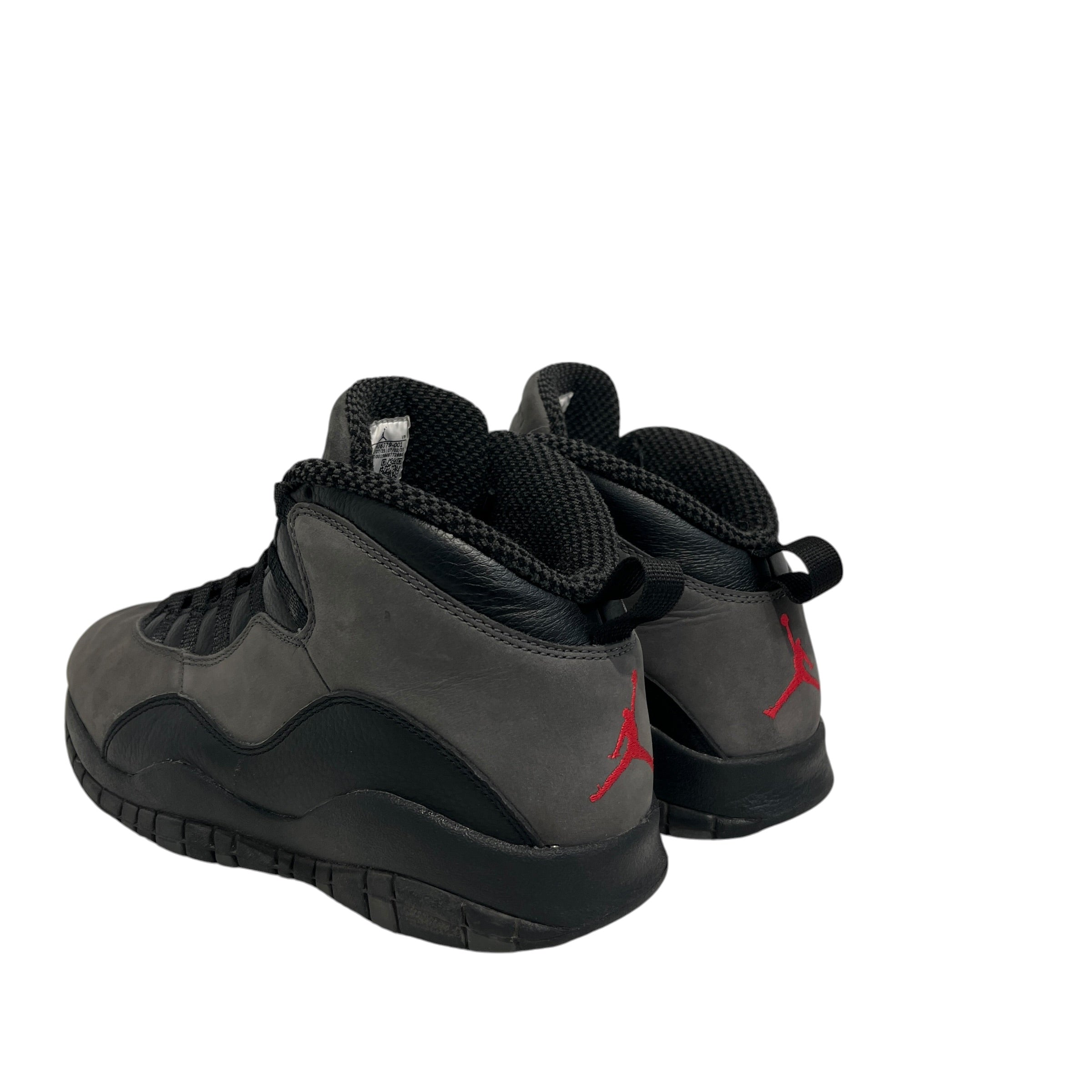 NIKE/Hi-Sneakers/US 10.5/Suede/GRY/Jordan 10 Shadows view 2