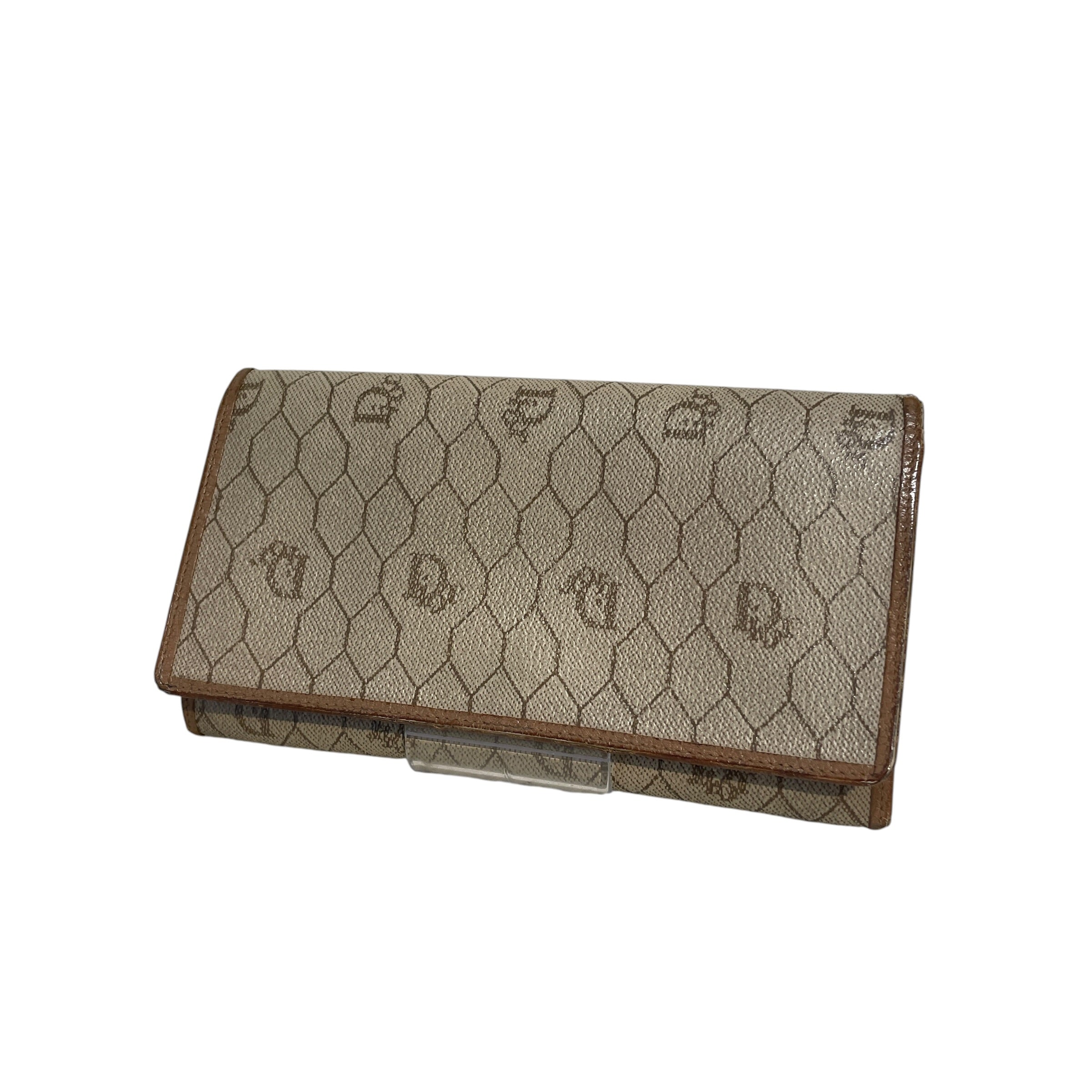 Christian Dior/Wallet/Leather/BRW/M's/Wallet view 1
