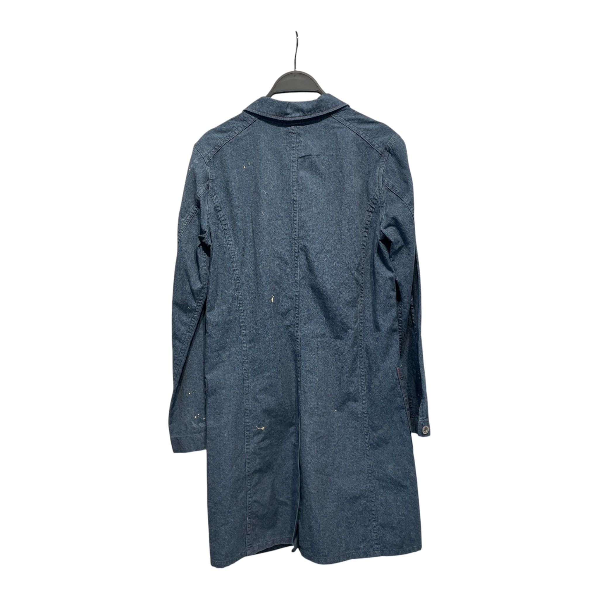 RRL/Shirt Dress/2/All Over Print/Cotton/IDG/Paint Splatter view 2
