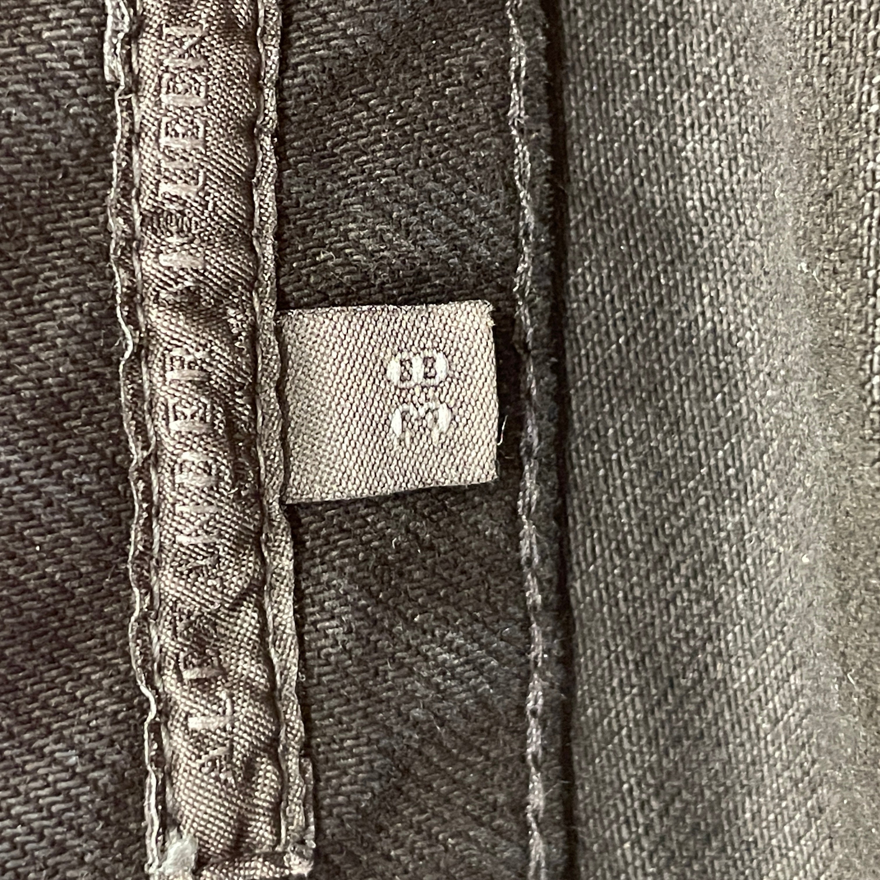Alexander McQueen/Bootcut Pants/38/Denim/BLK/PANELED FLARE JEANS view 5