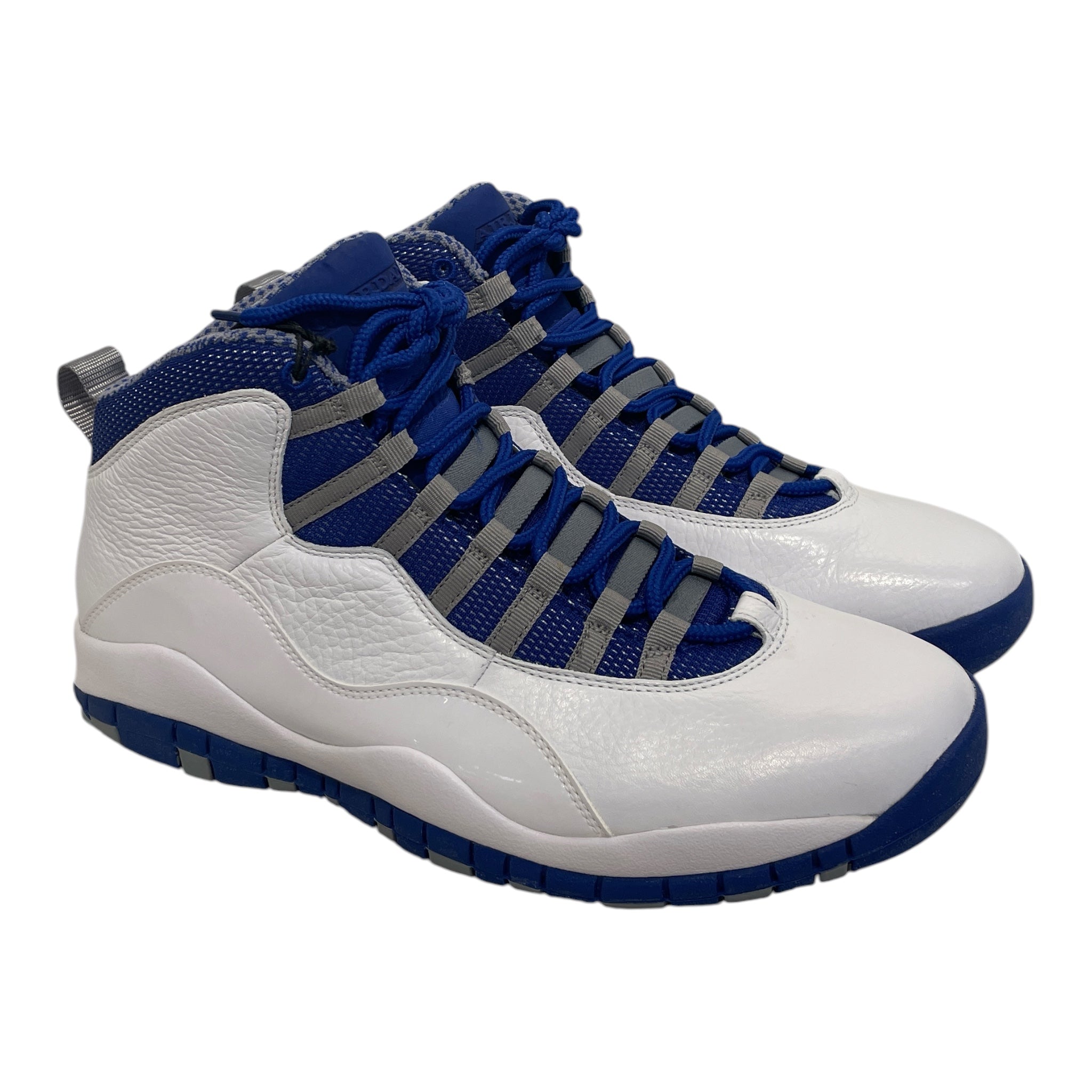 NIKE/AIR JORDAN 10 RETRO TXT/Hi-Sneakers/US 11/Leather/WHT/487214-107 view 1