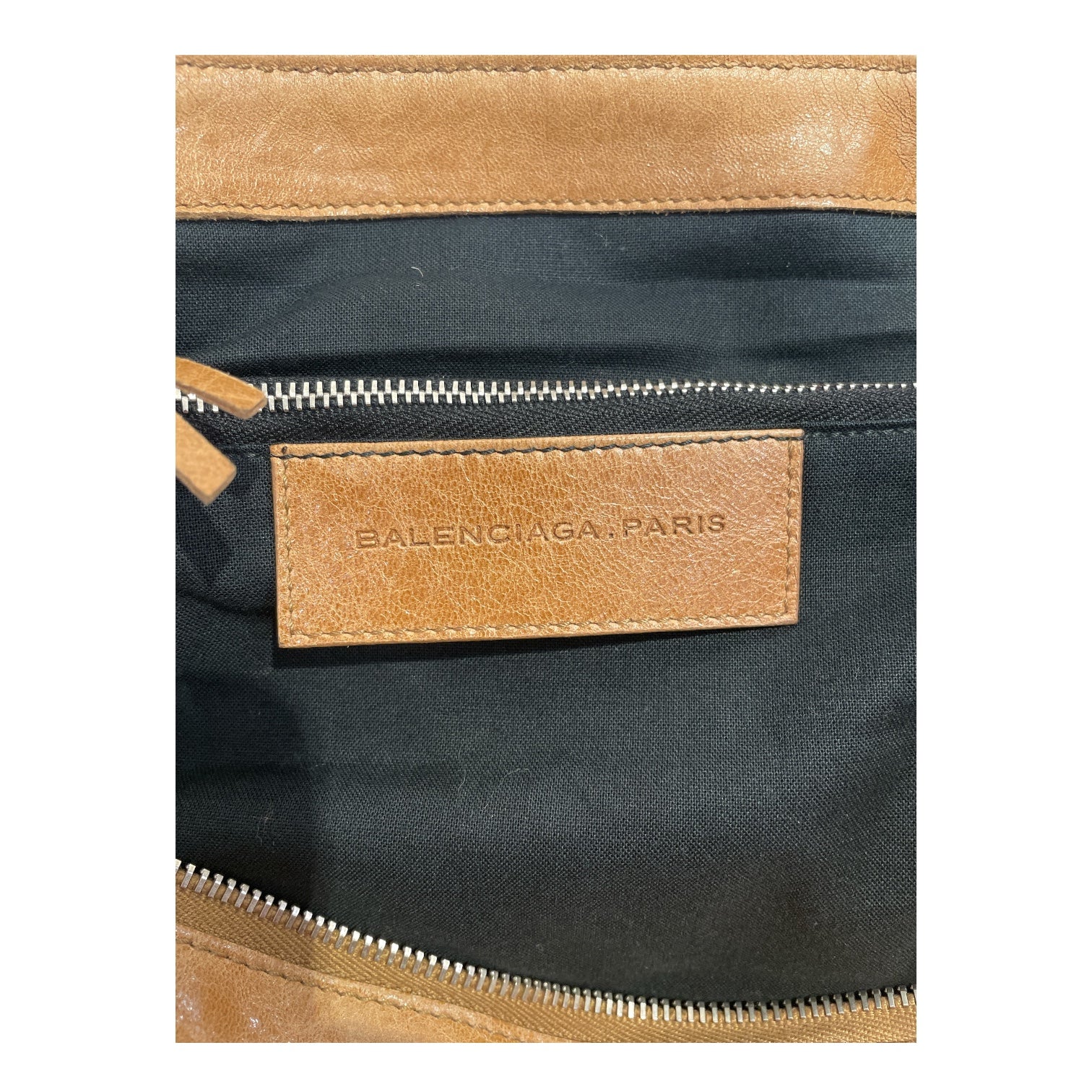 BALENCIAGA/Hand Bag/Fur/BEG/PONYHAIR MOTORCROSS CITY BAG view 5