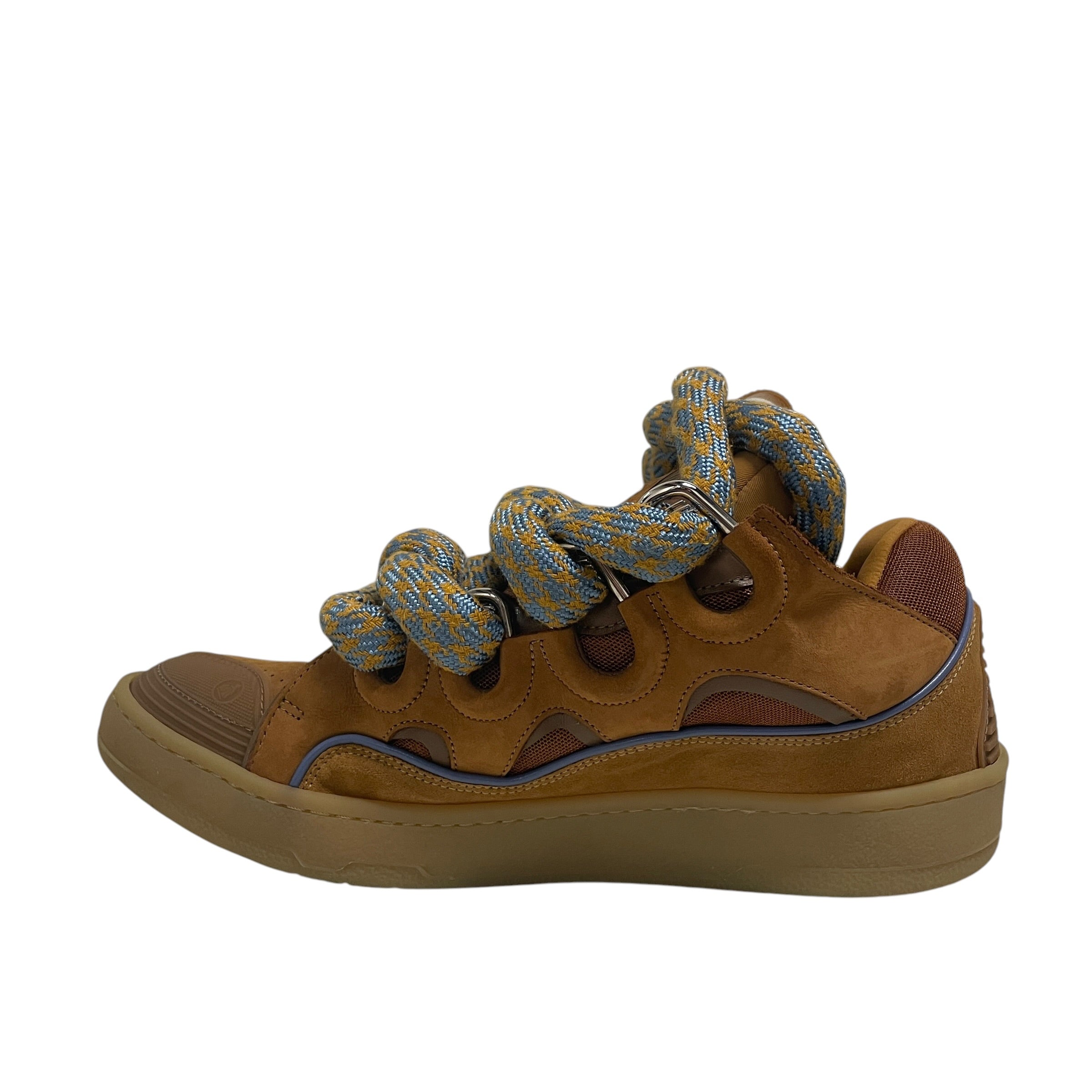 LANVIN/Low-Sneakers/US 9/Leather/CML/jumbo cord  lace view 3