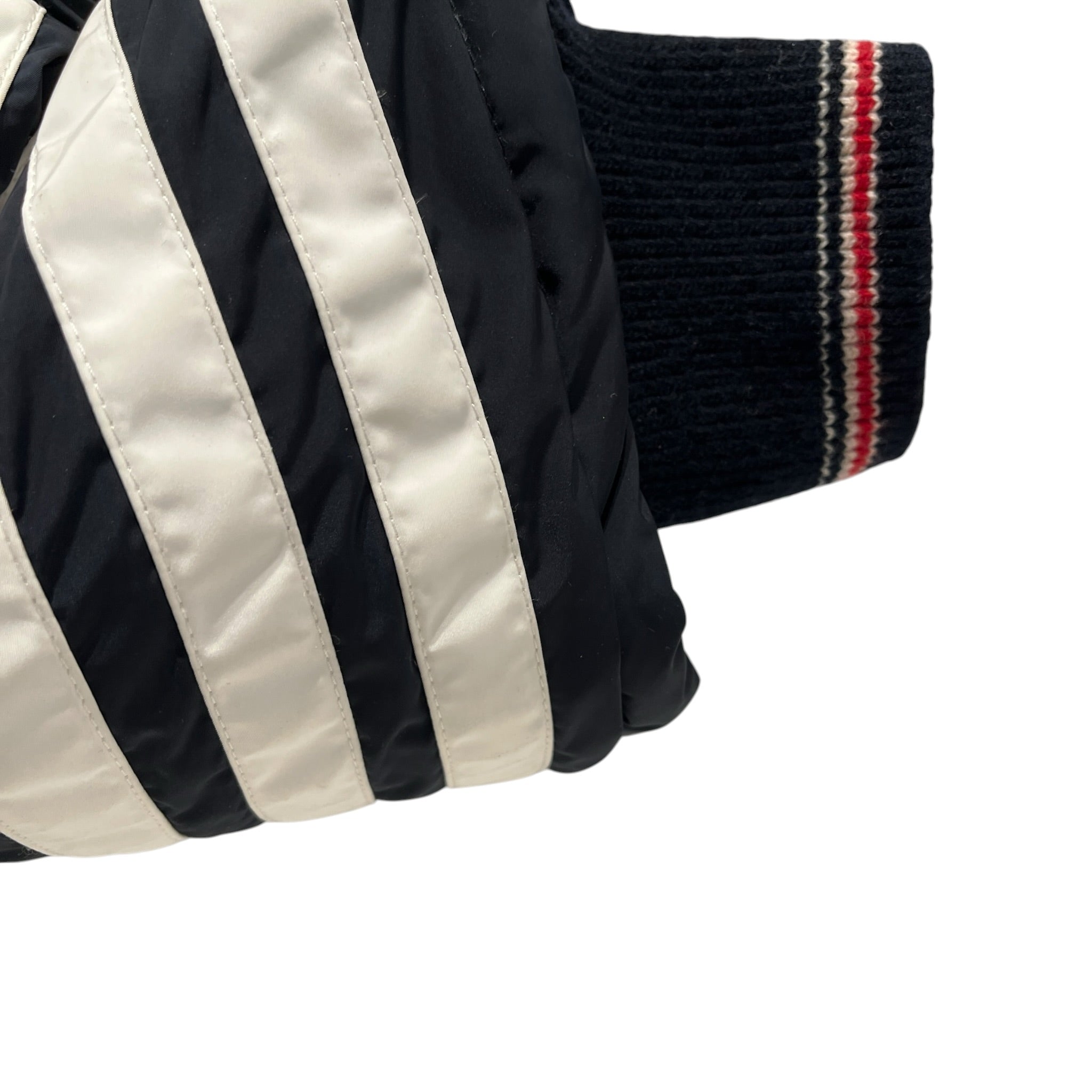 THOM BROWNE. NEW YORK/Cross Body Bag/Stripe/Nylon/NVY/SILVER HARDWARE view 12