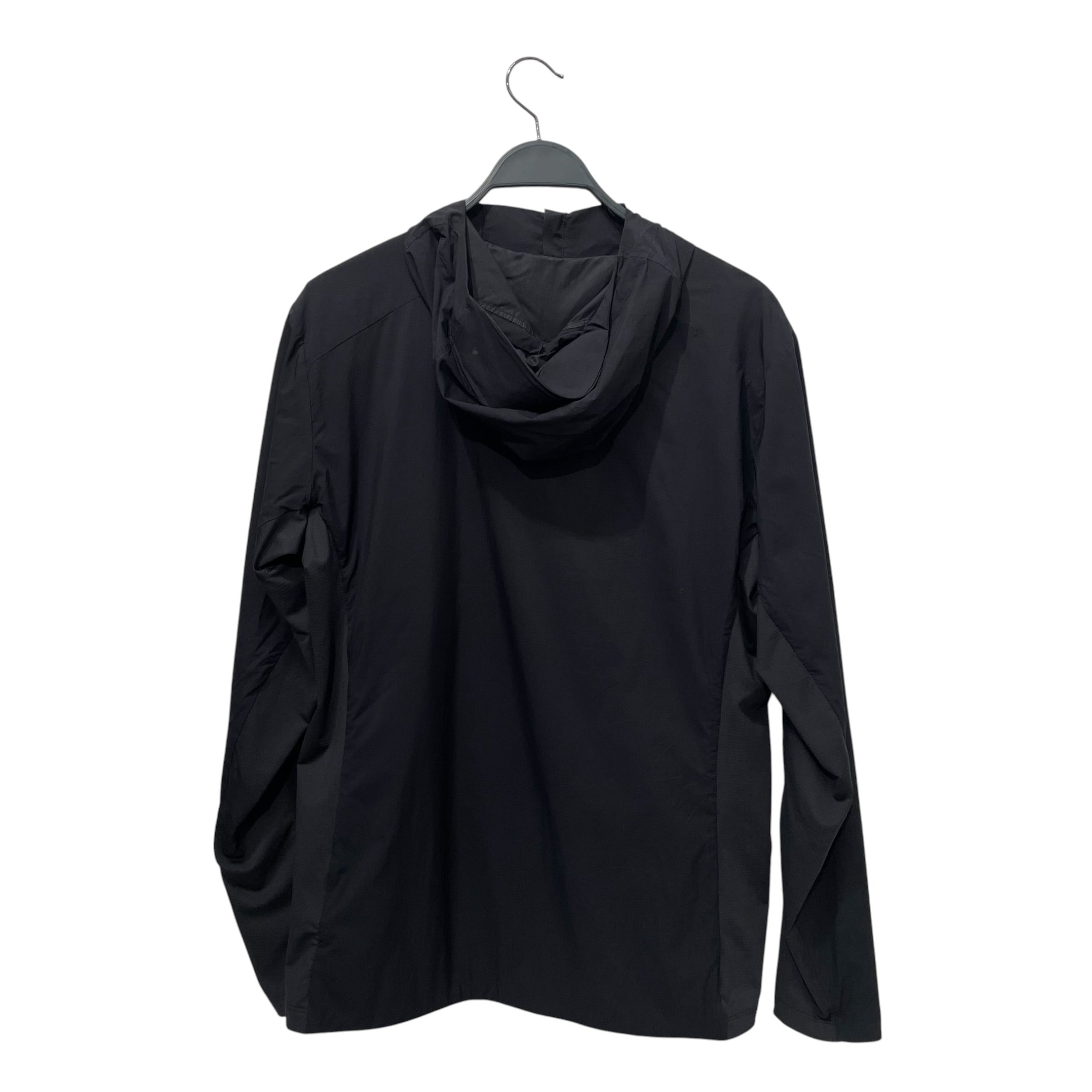 ARC'TERYX VEILANCE/Windbreaker/M/Nylon/BLK/Atom Hoody, embroidered logo view 2