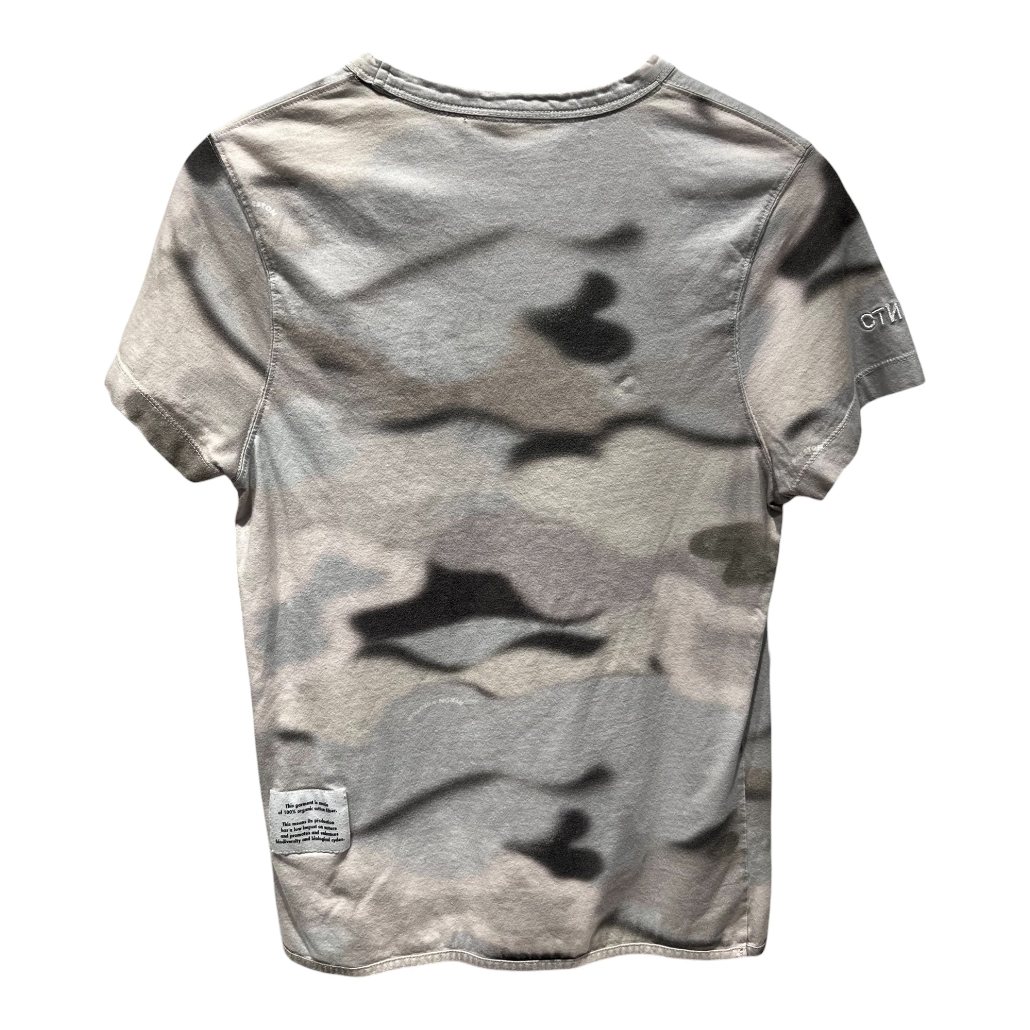 HERON PRESTON/T-Shirt/XS/All Over Print/Cotton/GRY/PINK CTNNB view 2