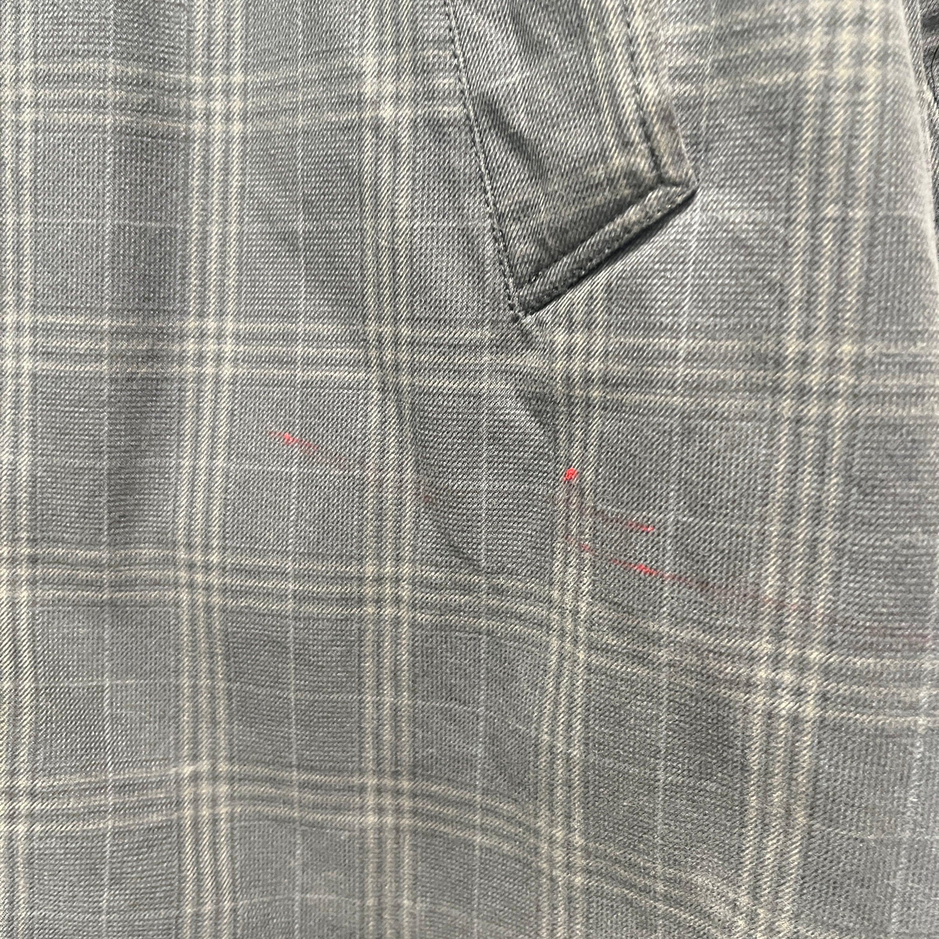 Maison Margiela/H&M/Trench Coat/S/Cotton/BRW/Single Breasted/Plaid/FUSION TRENCH COAT view 7