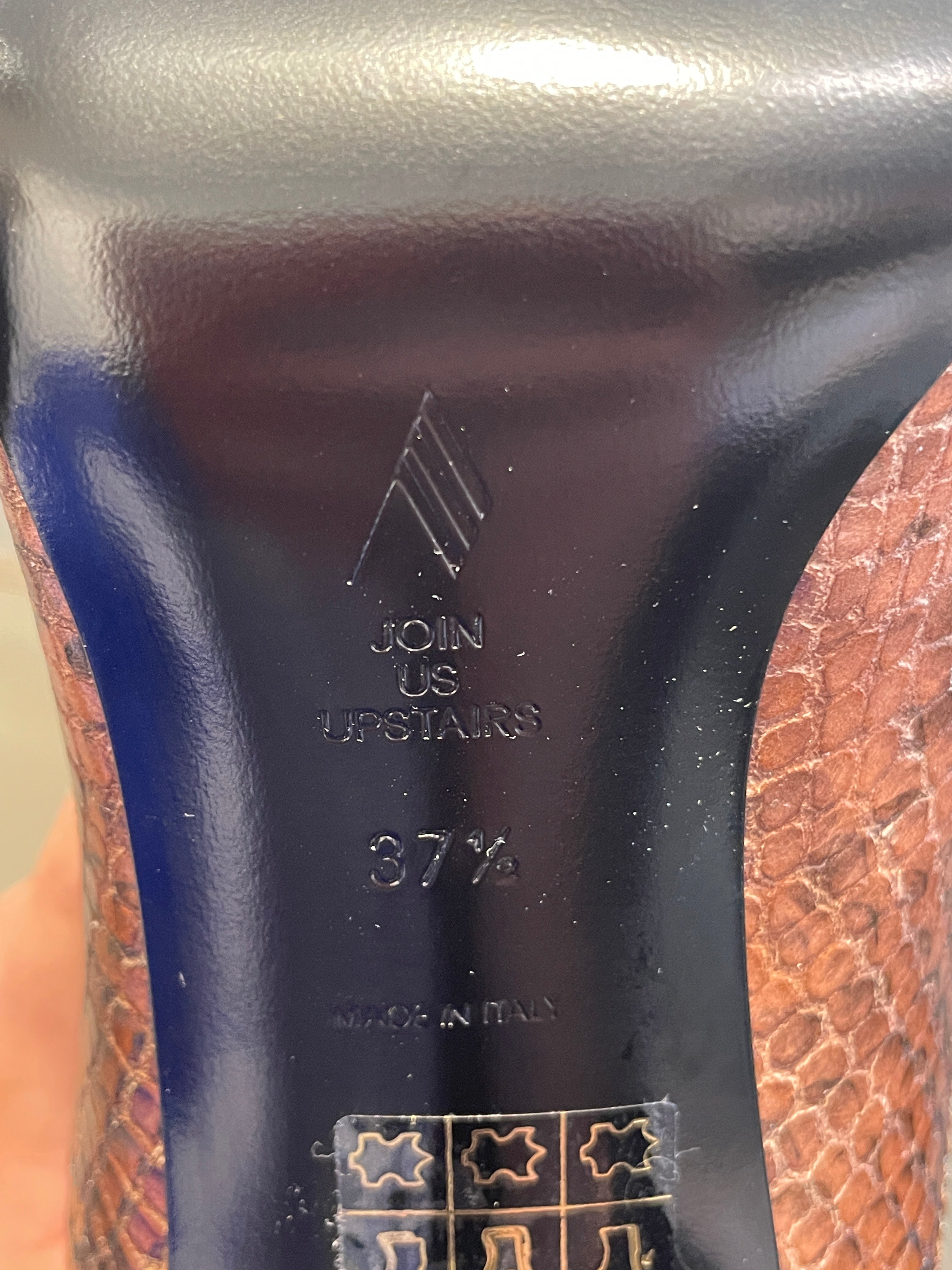 THE ATTICO/Boots/EU 37.5/Animal Pattern/Leather/BRW/ view 3