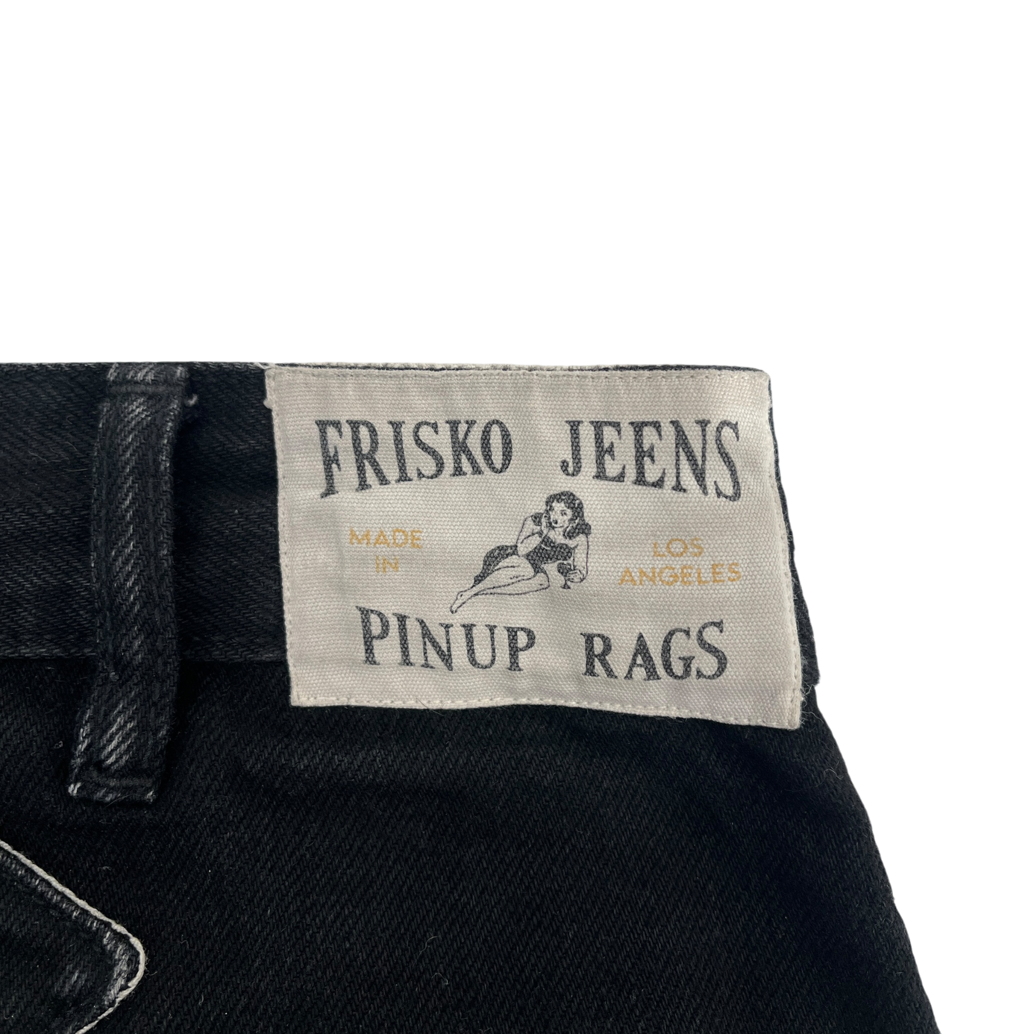 Frisko Jeens/Pants/32/Denim/BLK/Pin Up Salvage Denim view 3