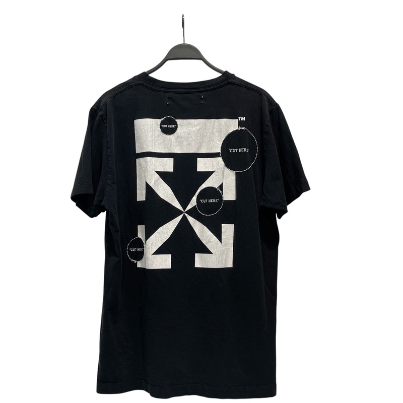 OFF-WHITE/T-Shirt/XL/Cotton/BLK/Graphic/