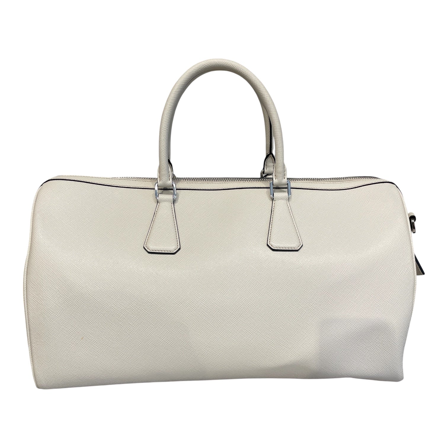 PRADA/Bag/WHT/PRADA SAFFIANO WEEKENDER view 2