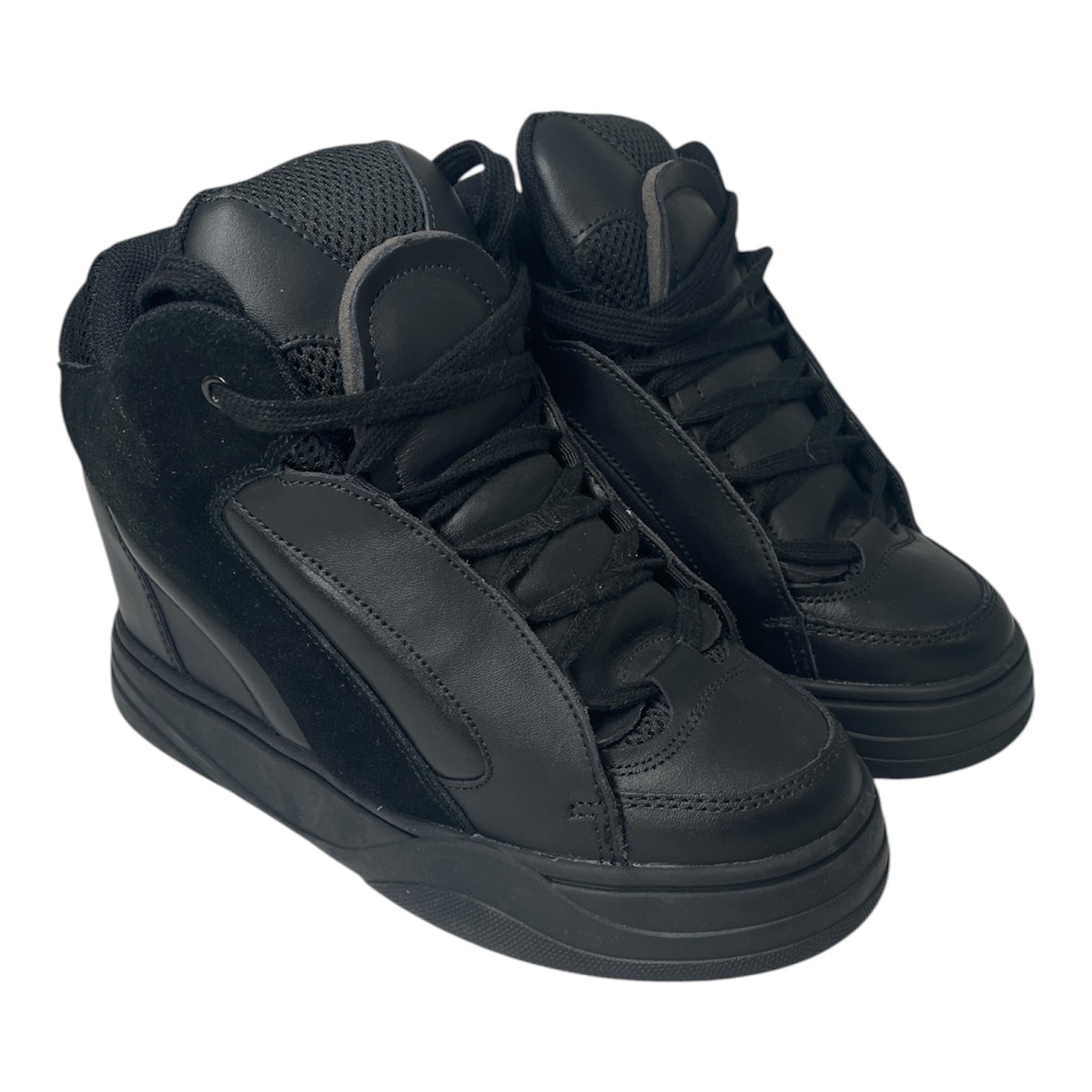 OTTOLINGER/Hi-Sneakers/EU 39/Leather/BLK/SNEAKER HEEL view 1