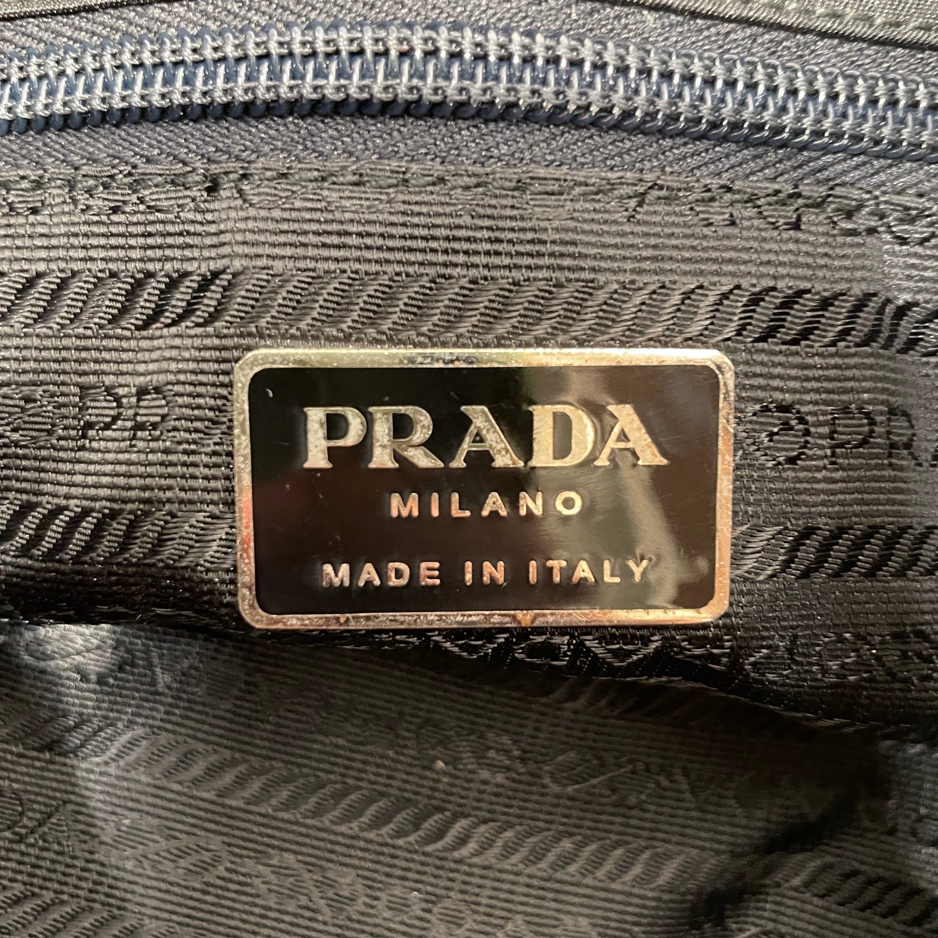 PRADA/Hand Bag/Nylon/BLK/tessuto view 5