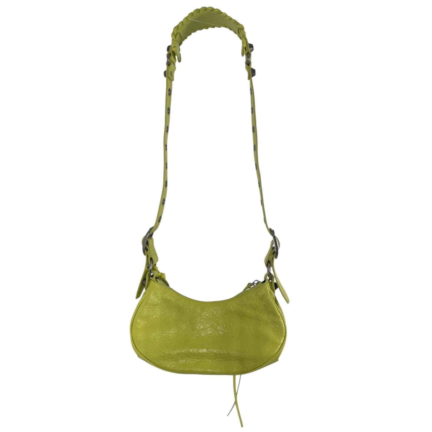 BALENCIAGA/Bag/Lambskin/YEL/SMALL CAGOLE FLUORESCENT view 2