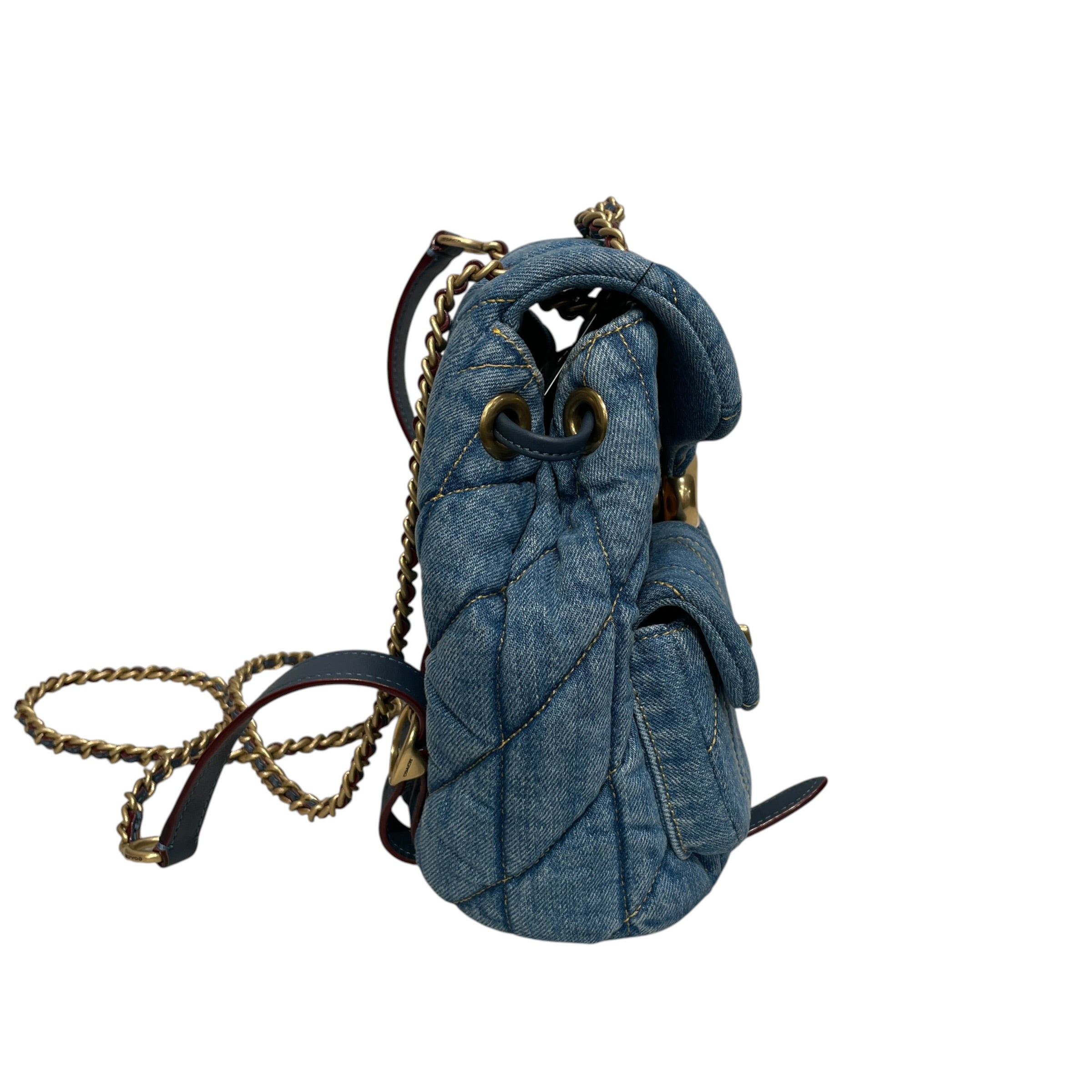 COACH/Backpack/Denim/BLU/K2481-CZ747 view 4