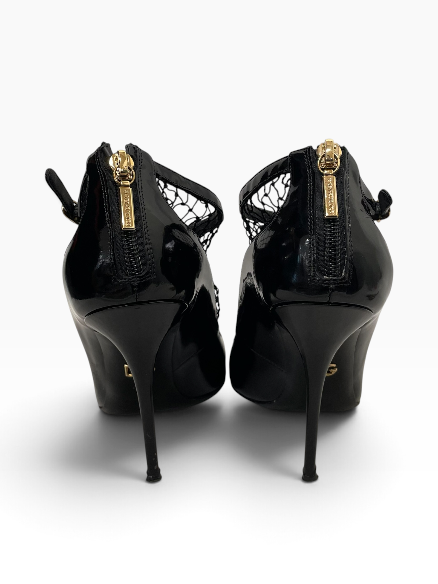 DOLCE&GABBANA/Heels/EU 39/Leather/BLK/ view 5