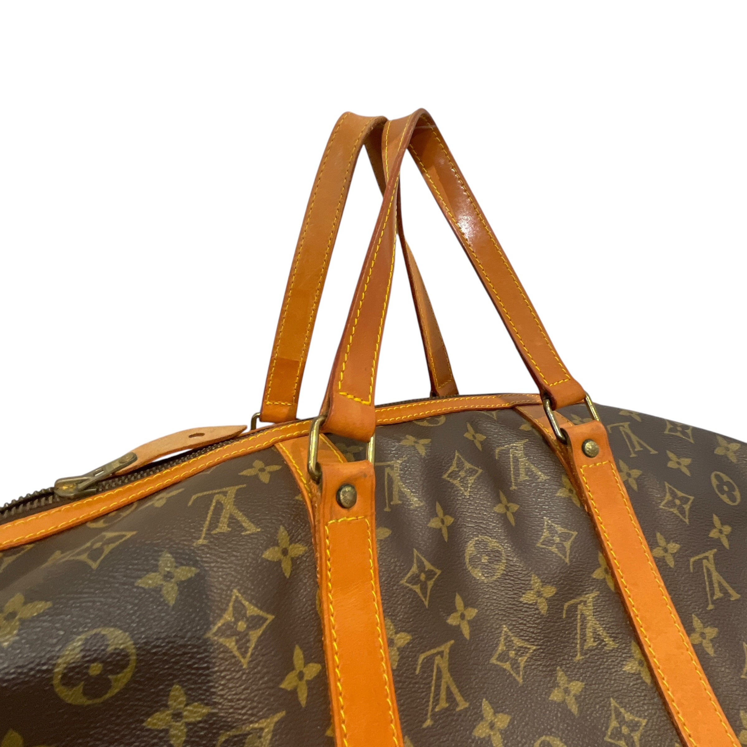 LOUIS VUITTON/Luggage/Monogram/Leather/BRW/Sac Souple 45 view 4