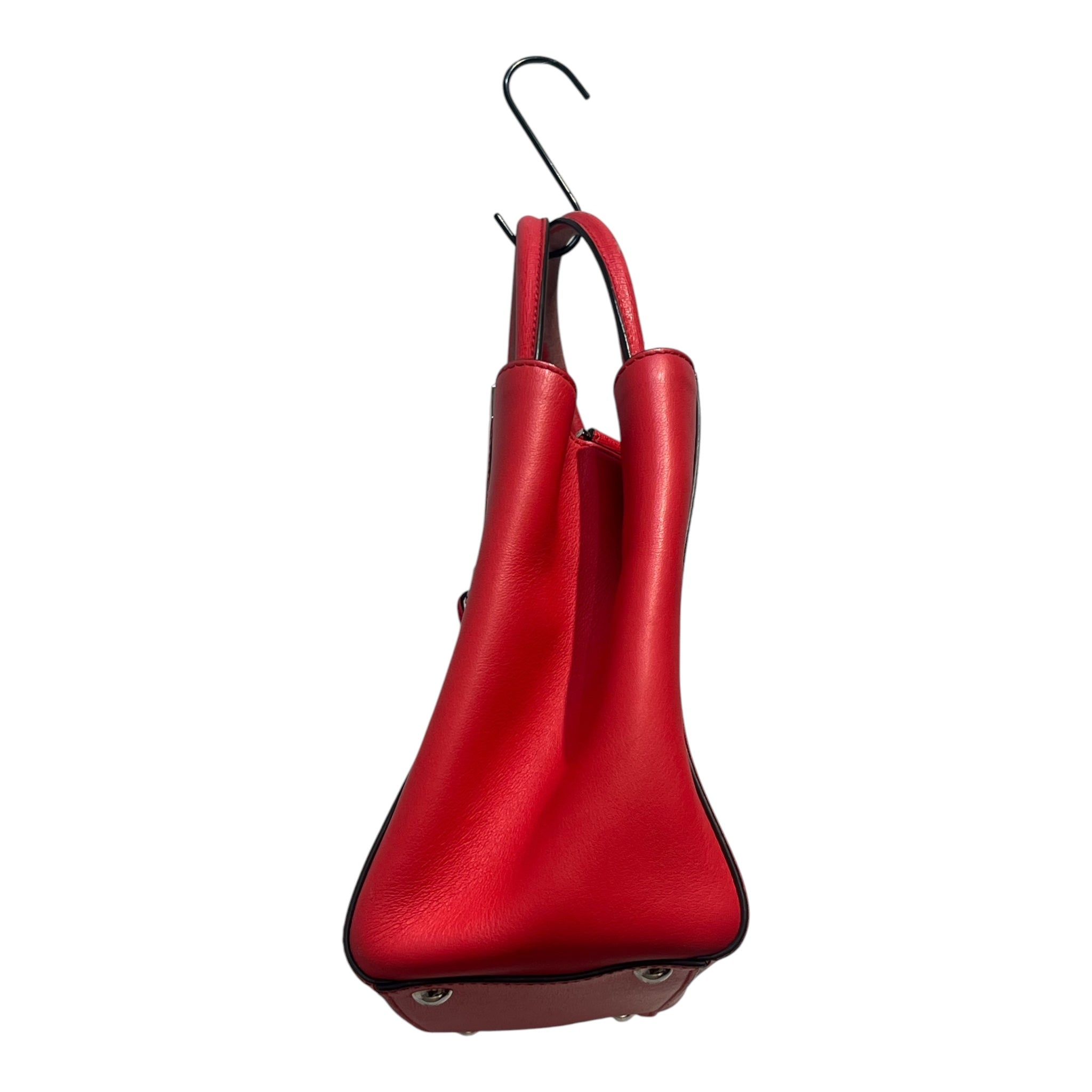 FENDI/Cross Body Bag/Leather/RED/2 jours medium tote view 3