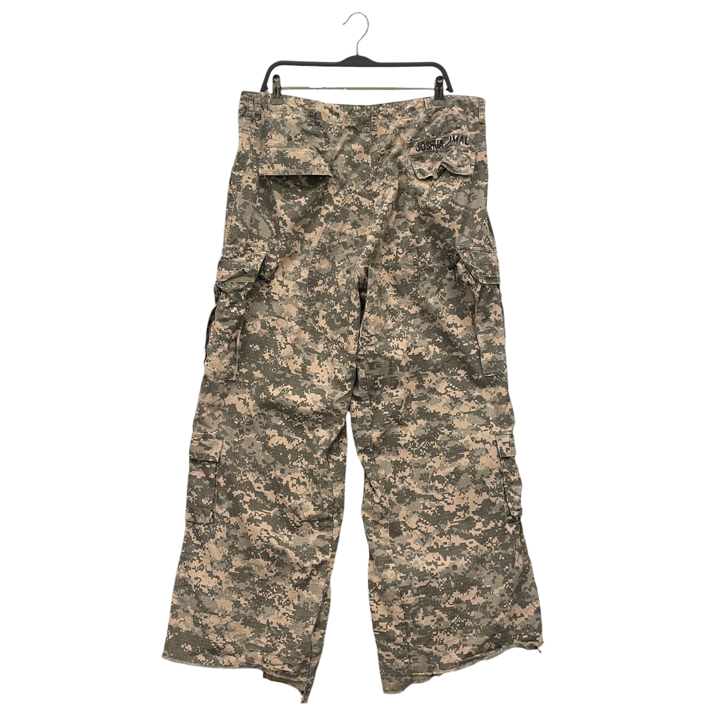 JOSHUA JAMAL/Cargo Pants/L/Cotton/CRM/Camouflage/WIDE LEG DIGI CAMO PANT view 2