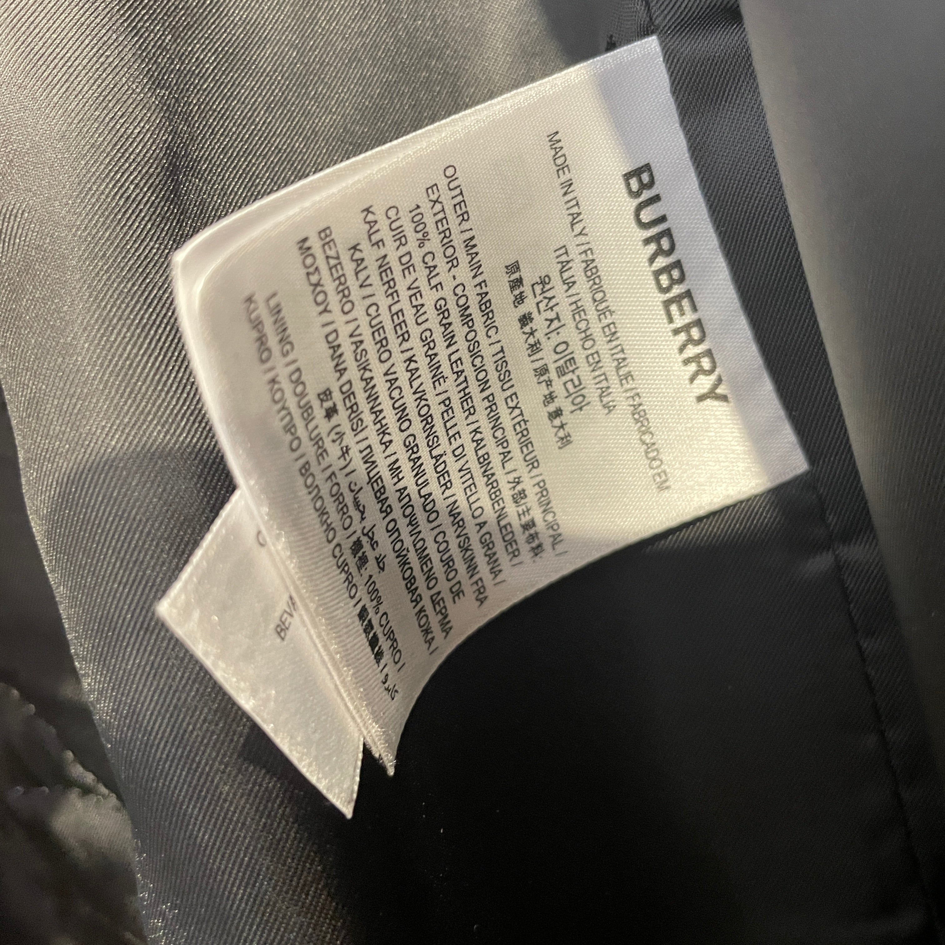 BURBERRY/Trench Coat/48/Leather/MLT/PANELLED DOUBLE BREASTED view 3