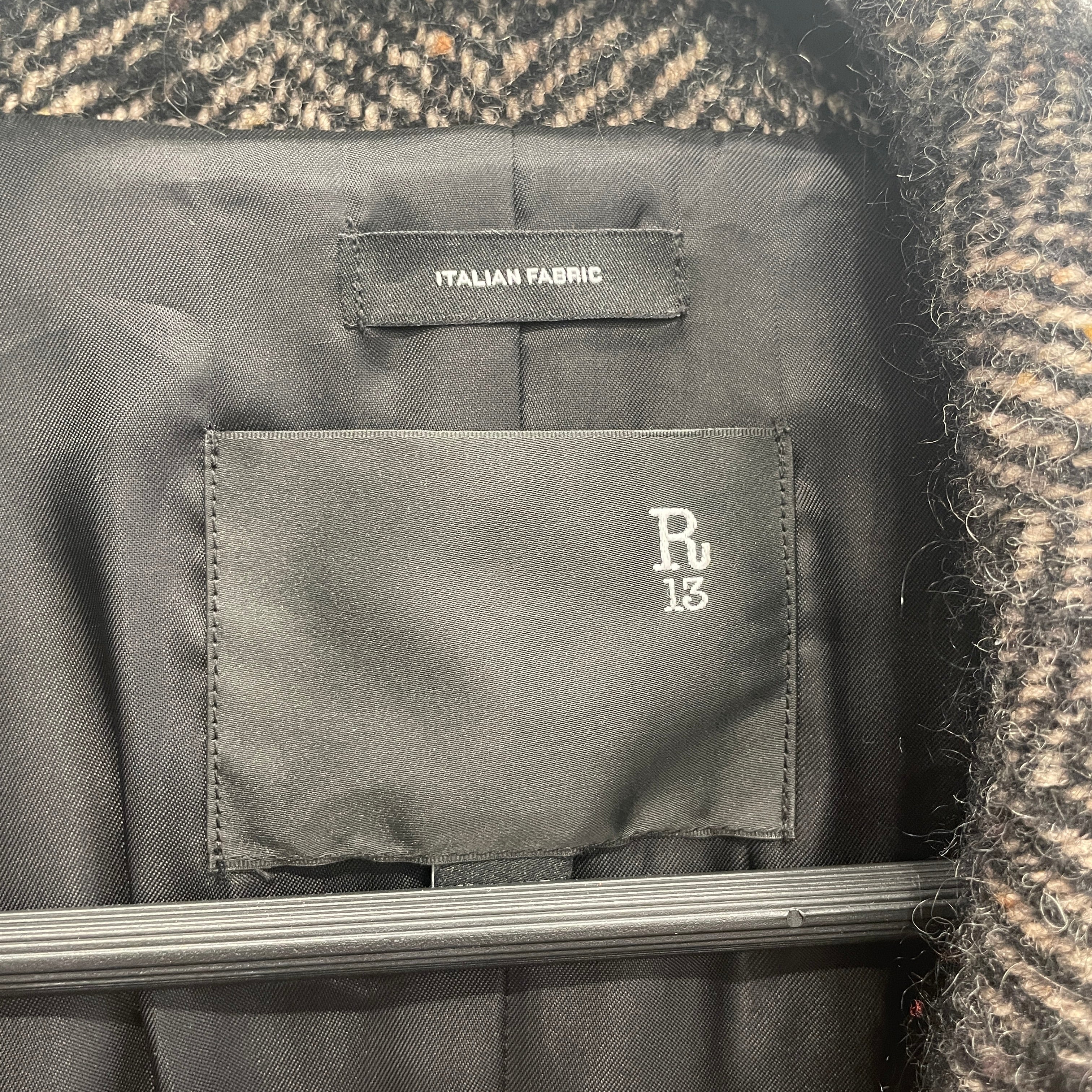 R13/Tailored Jkt/XL/Wool/BRW/ view 3