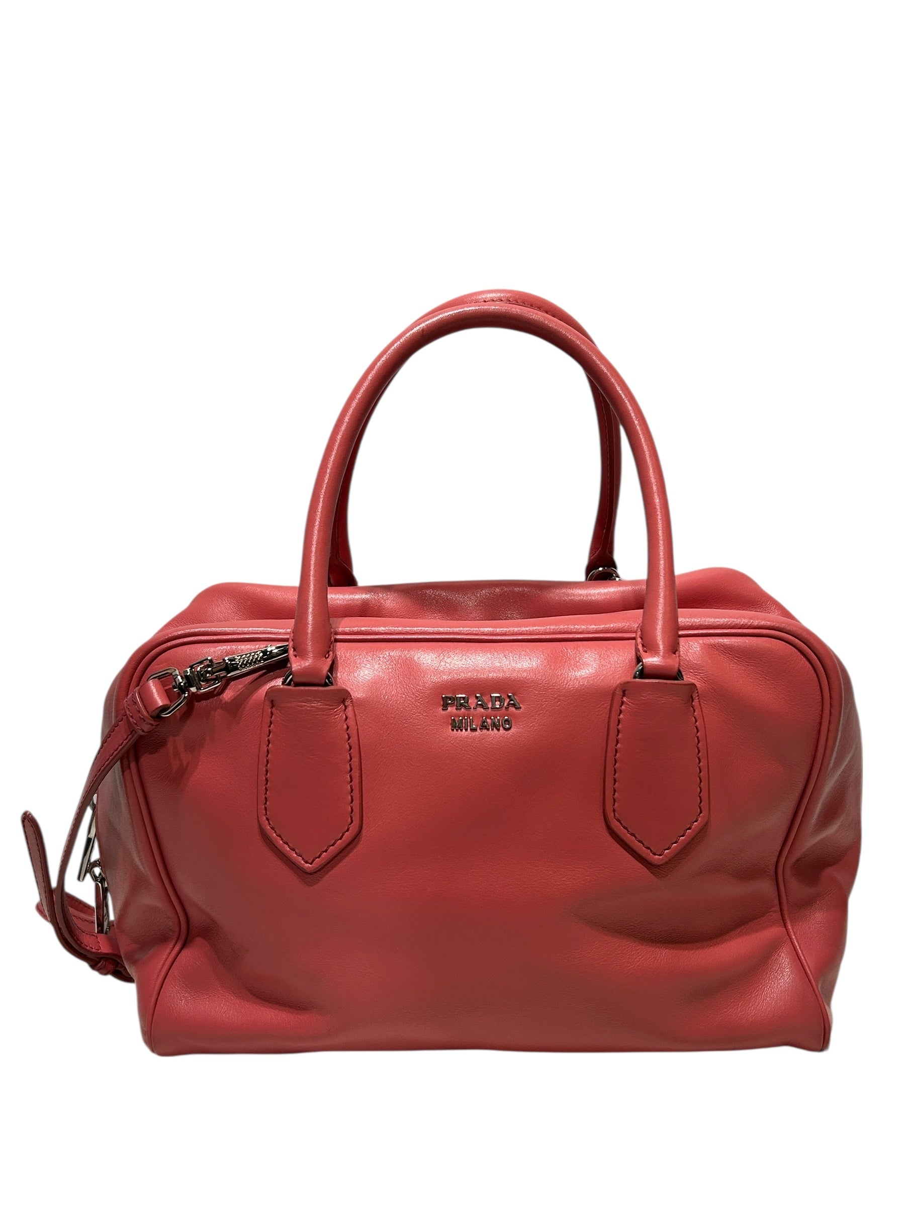 PRADA/Bag/Leather/PNK/BAULETTO SOFT  CALF view 2