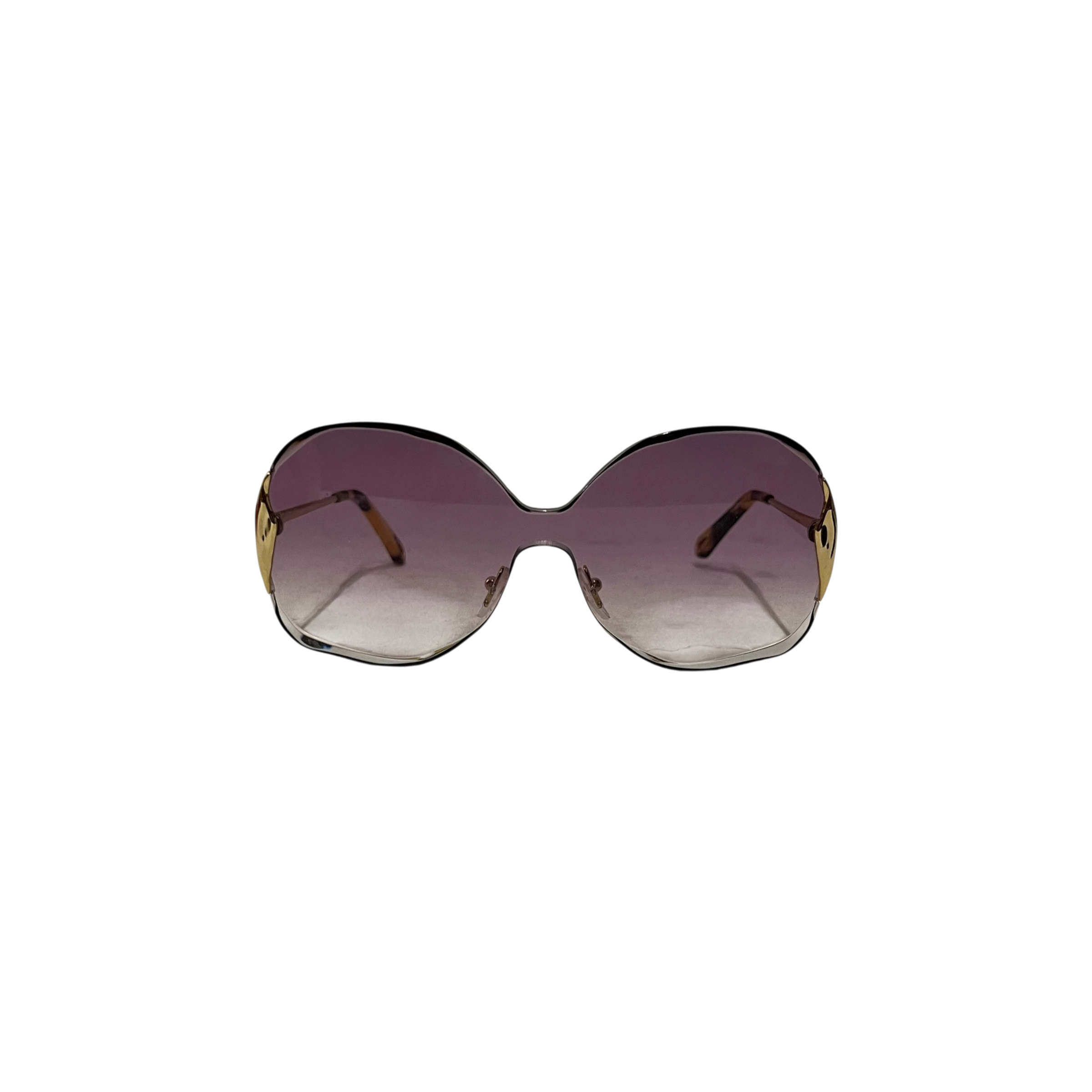 Chloe/Sunglasses/Stripe/Celluloid/PNK/ce162s 824 pink lenses view 1