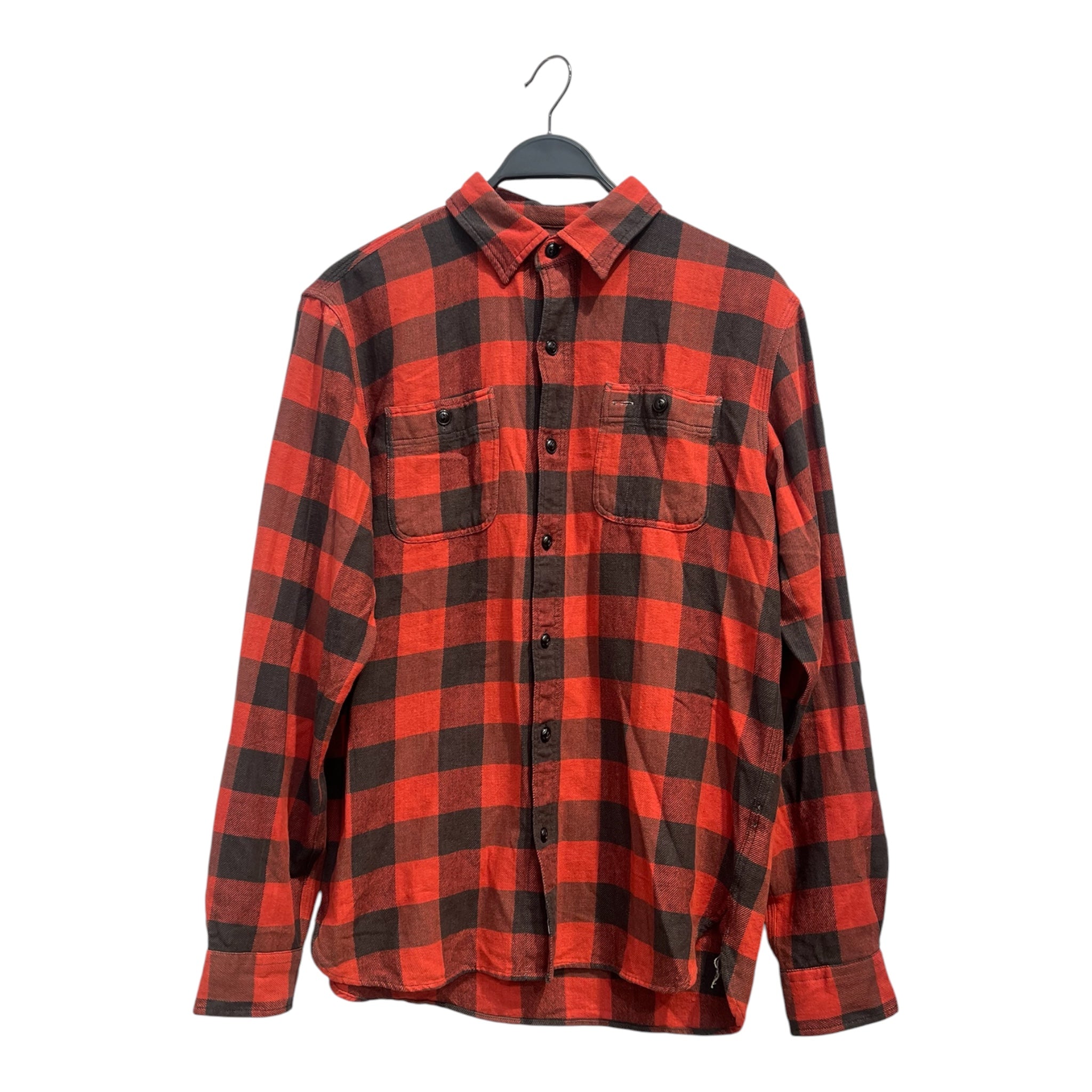 RRL/LS Shirt/M/Cotton/RED/Plaid/red buffalo plaid view 1