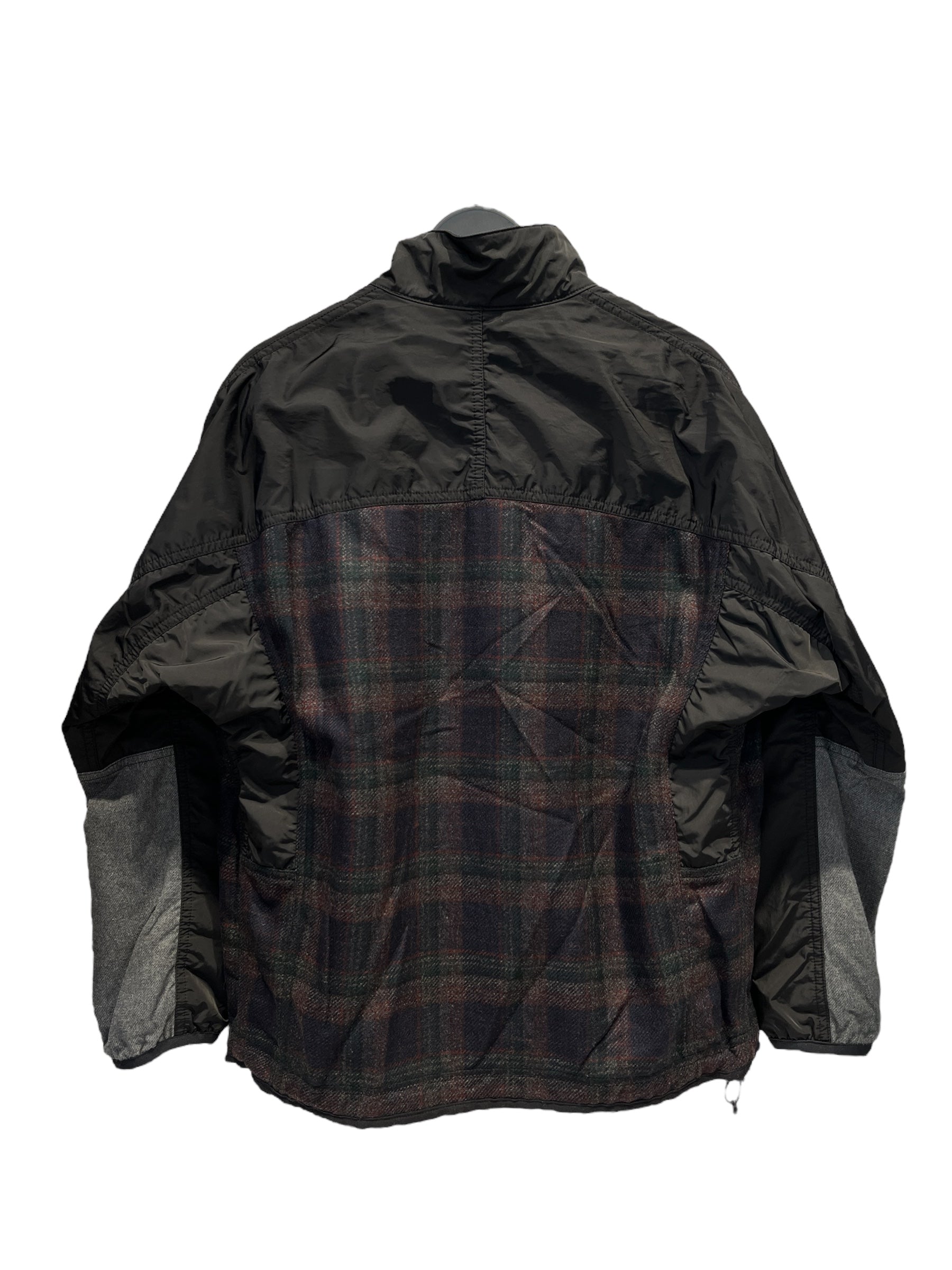 JUNYA WATANABE COMME des GARCONS MAN/Jacket/S/Black/Polyester/Plaid/WJ-J038 view 2