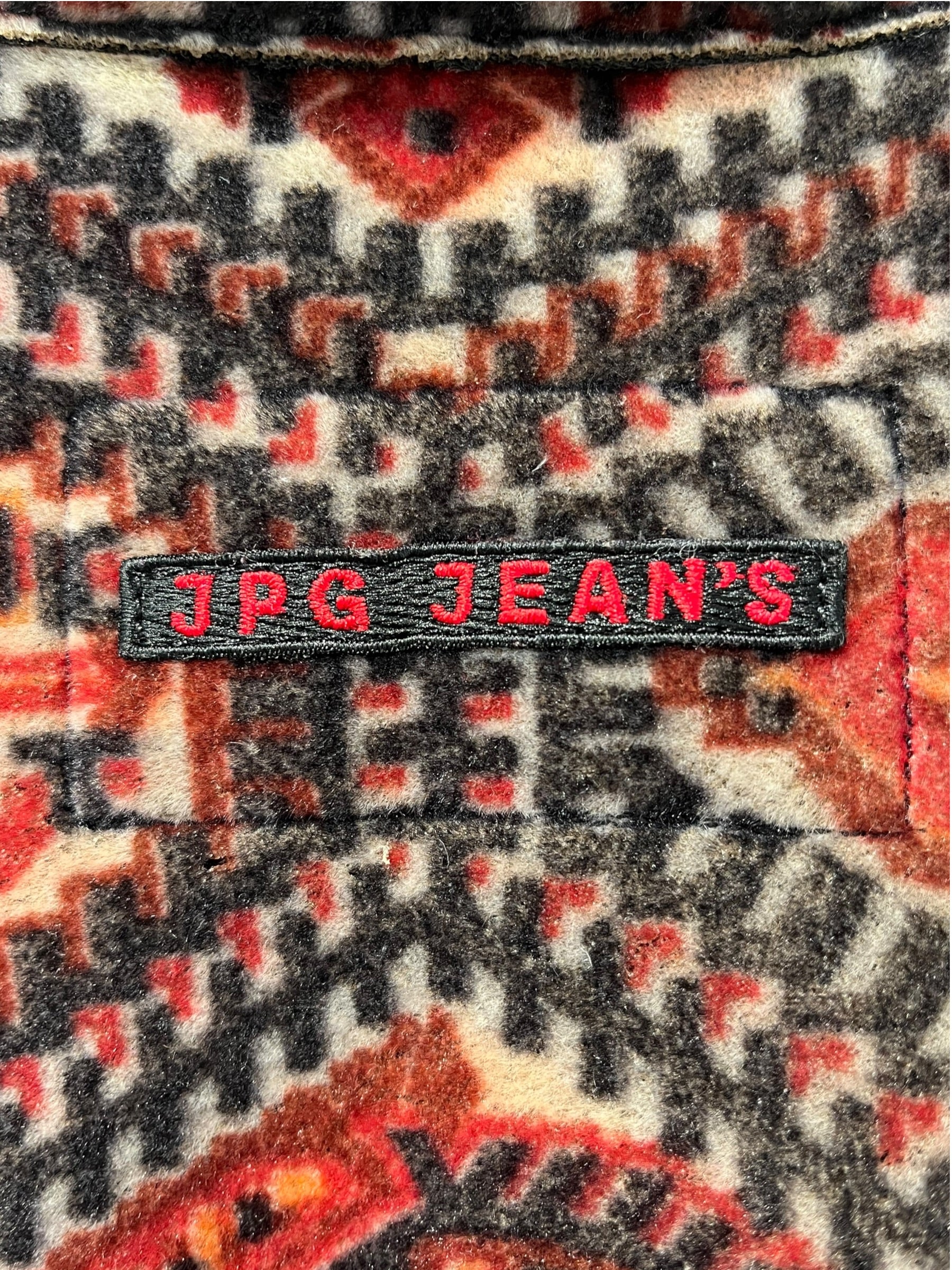 GAULTIER JEAN'S/Jacket/All Over Print/Cotton/BRW/PRINTED JACKET DOUBLE ZIP view 6