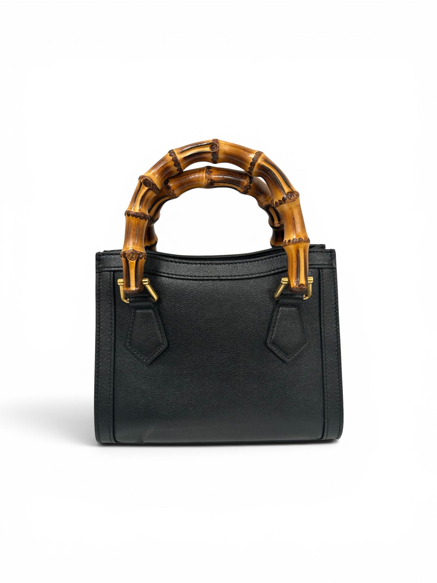 GUCCI/Bag/Leather/BLK/DIANA MINI TOTE view 2