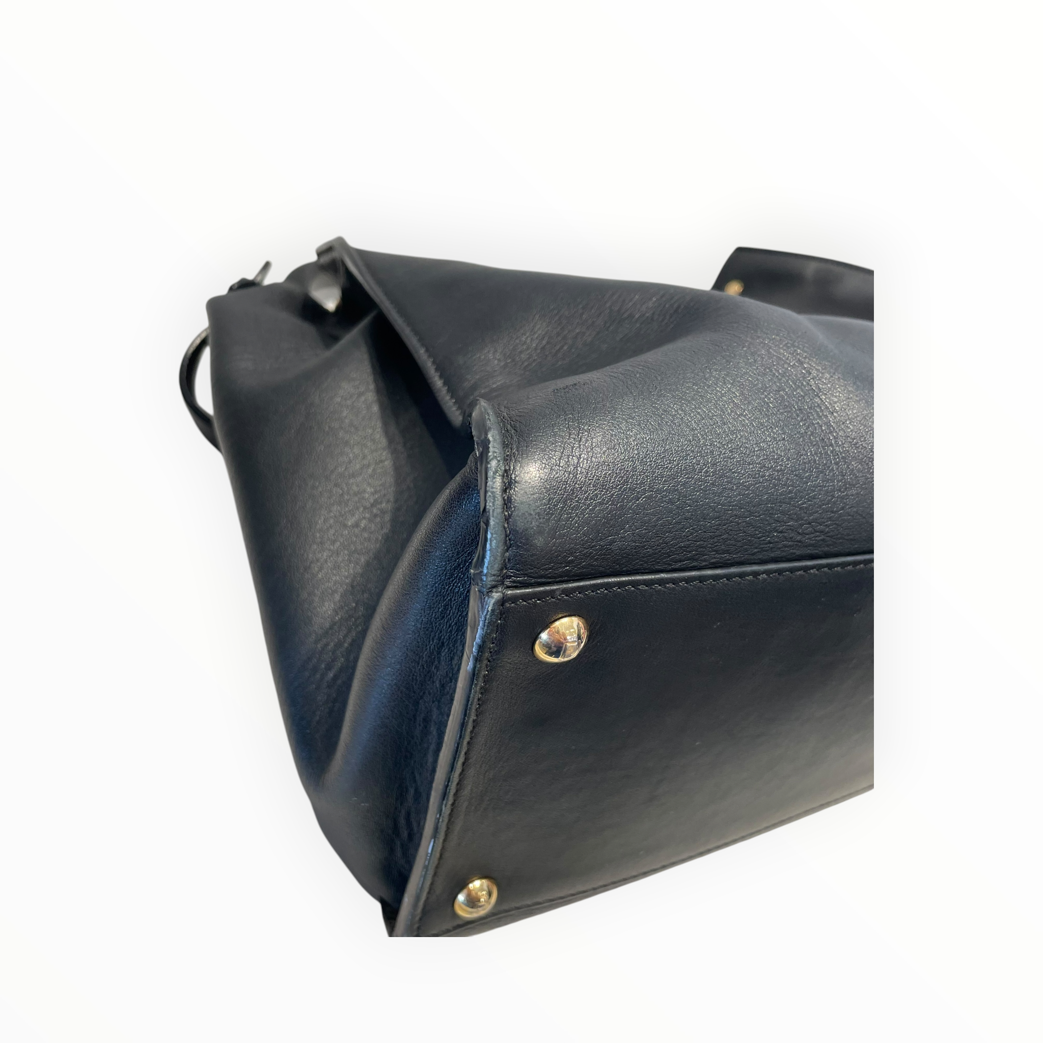 FENDI/Tote Bag/Leather/BLK/Peekaboo X-Lite Large Tote view 9