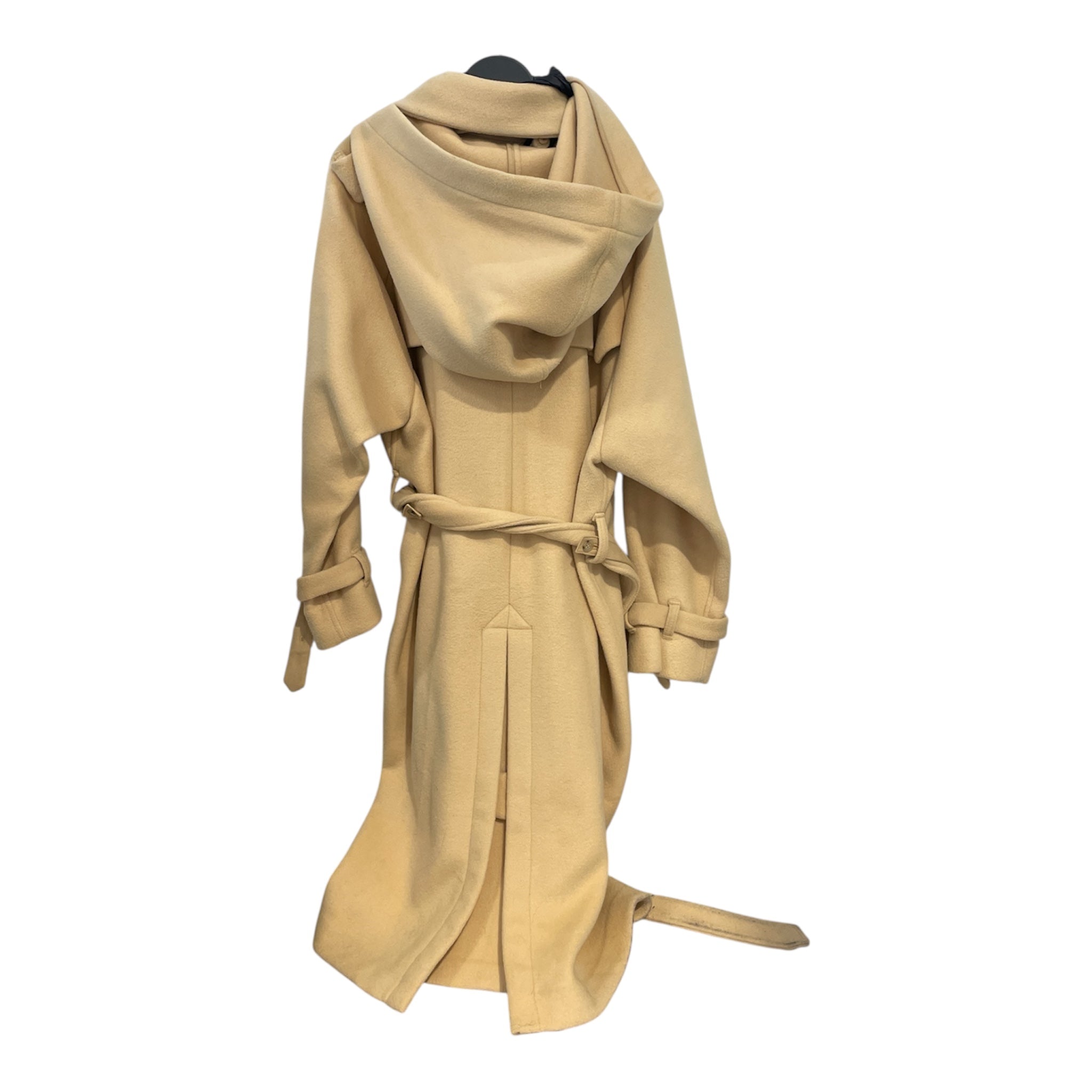 FACETASM/Peacoat/3/Wool/IVR/facetasm hooded double breast view 2