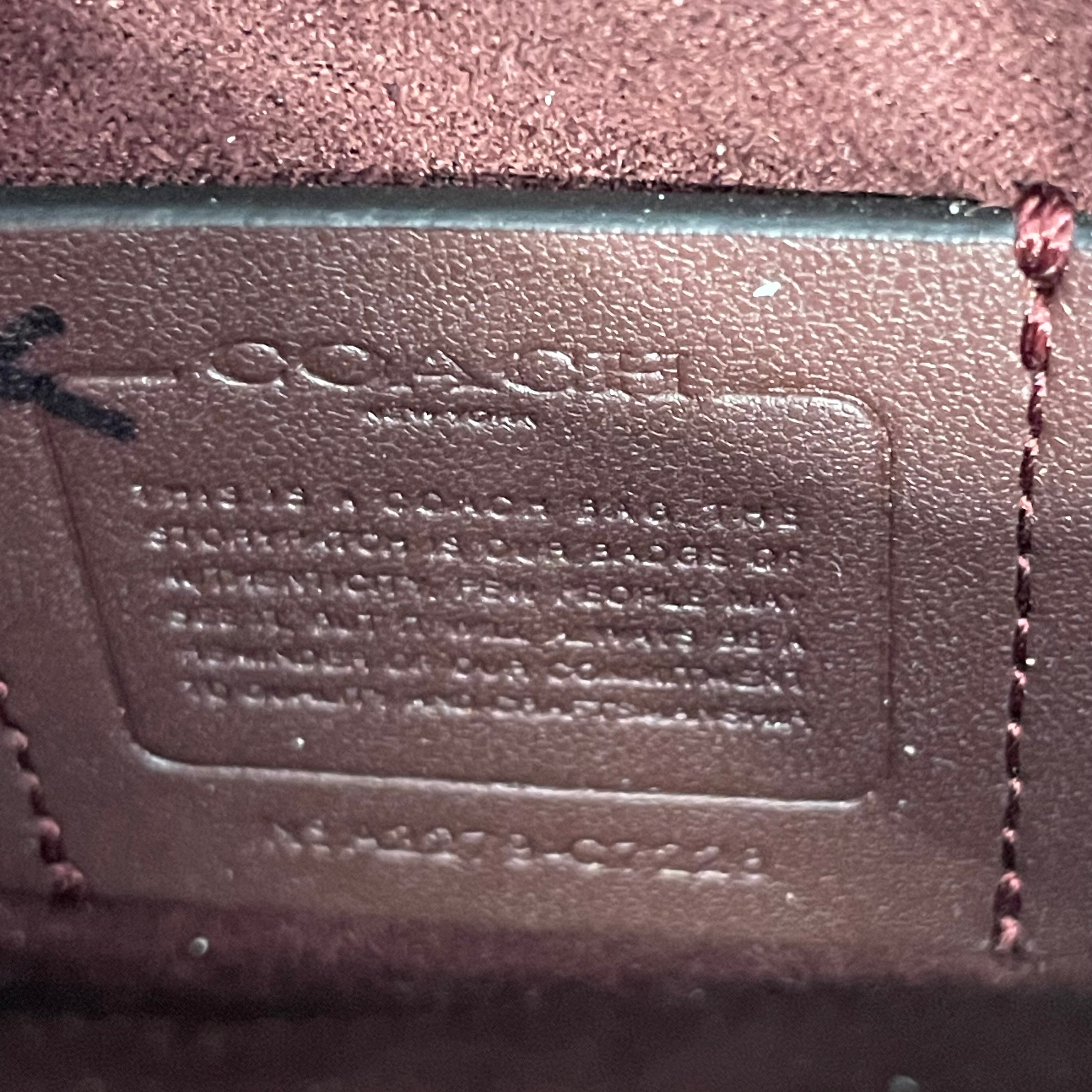 COACH/Cross Body Bag/Leather/BRW/gld chain/na2279-c7228/bor in view 6