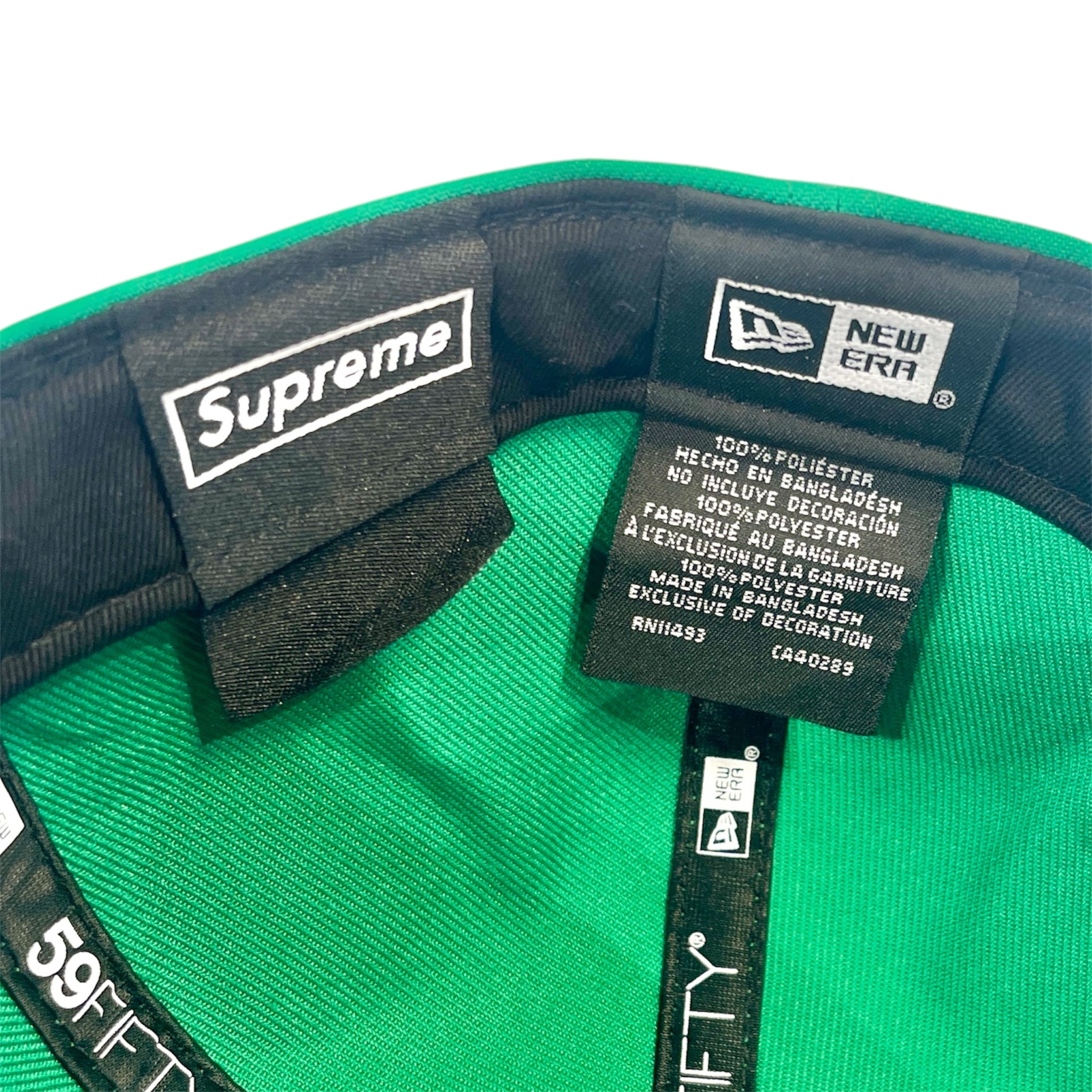 Supreme/Cap/OS/Graphic/Polyester/GRN/59 Fitted Hat view 3