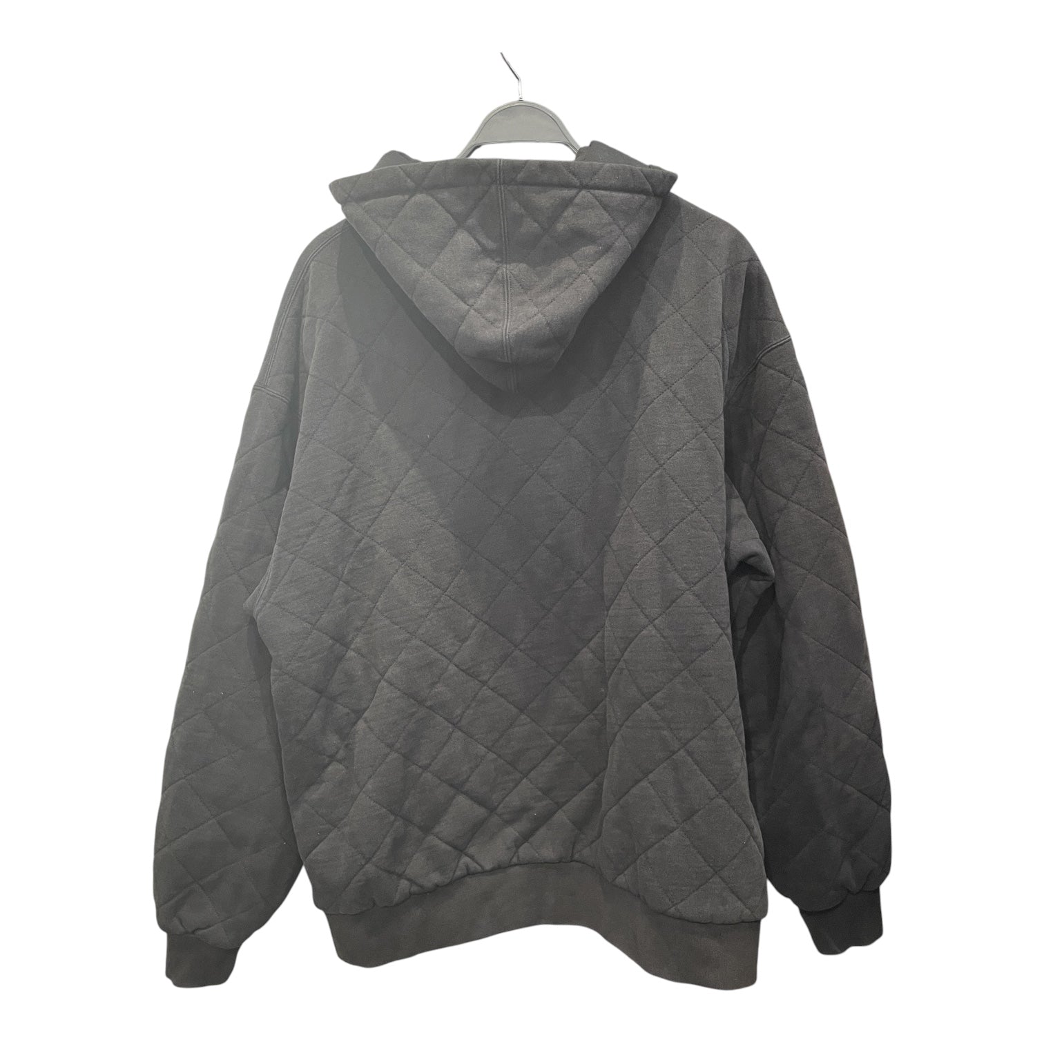 Supreme/Hoodie/XL/Graphic/Cotton/BLK/quilted hoodie view 2
