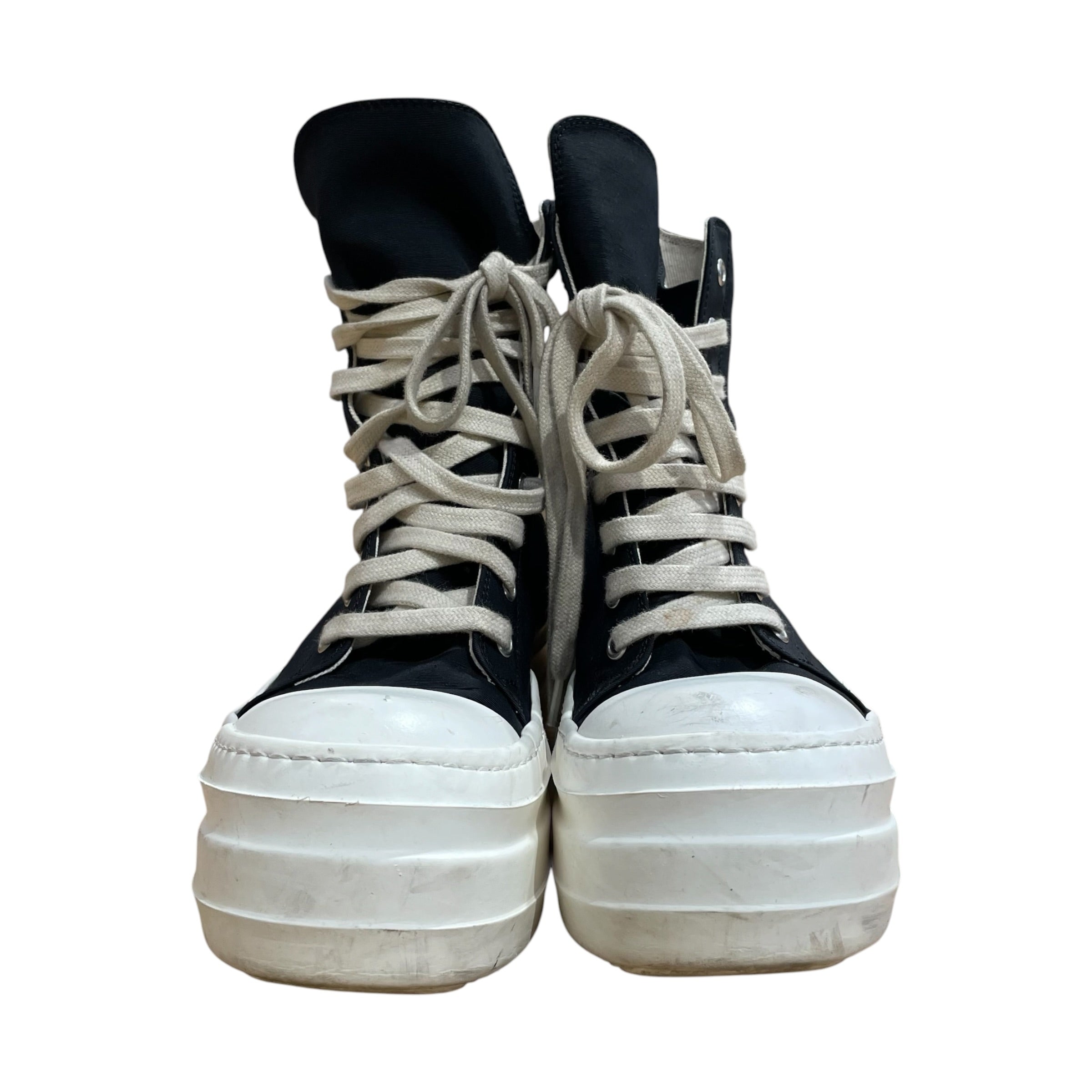 RICK OWENS DRKSHDW/Hi-Sneakers/EU 37/BLK/ramone hightop stacked sneaker view 2