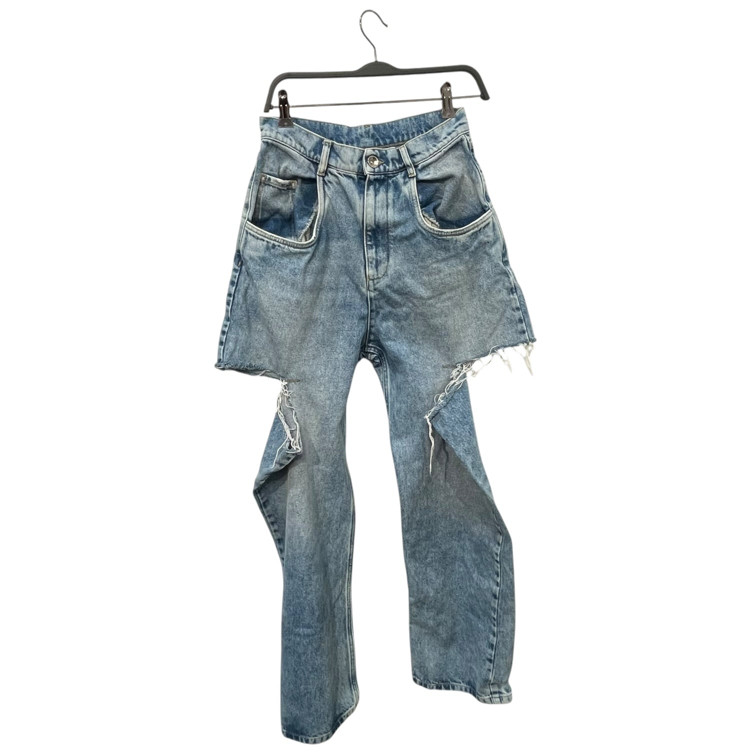 Maison Margiela/Bottoms/42/Denim/IDG/side cut jeans view 1