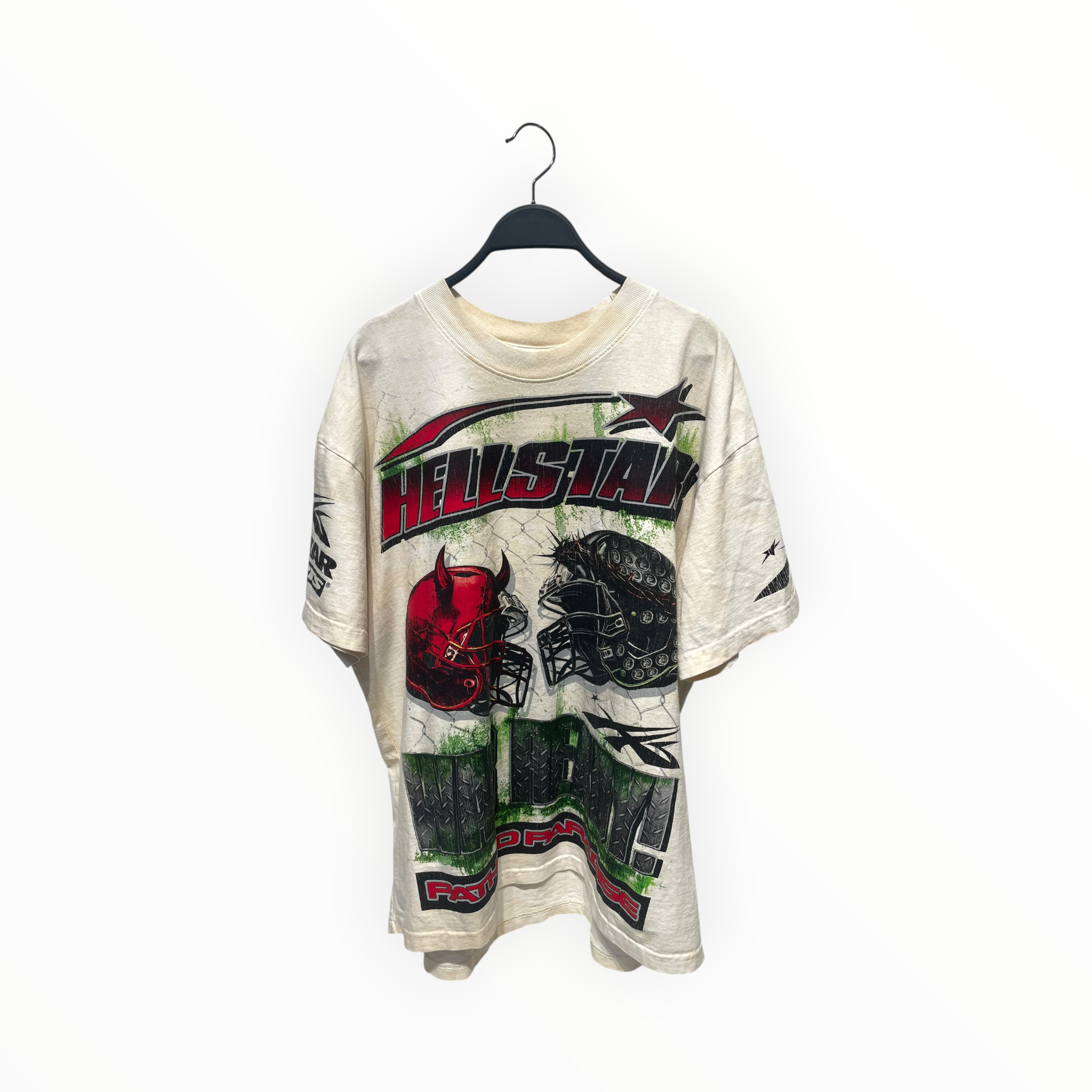 HELLSTAR/T-Shirt/M/Cotton/CRM/Graphic/ view 1