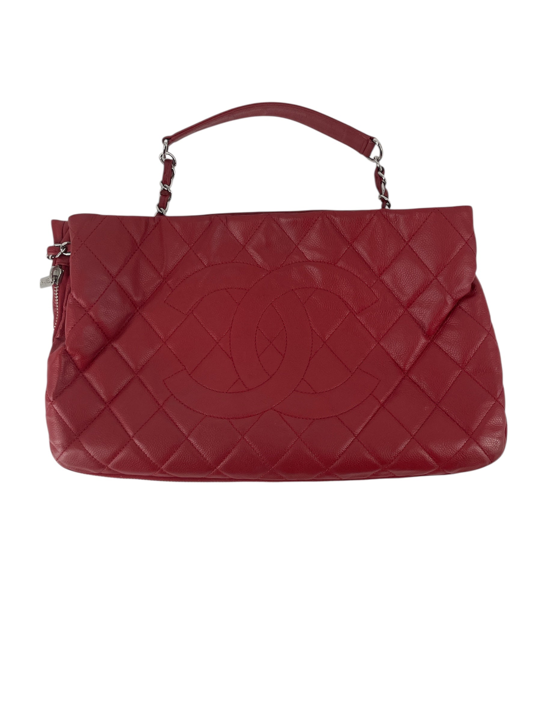 CHANEL/Cross Body Bag/Lambskin/RED/15791775 view 1