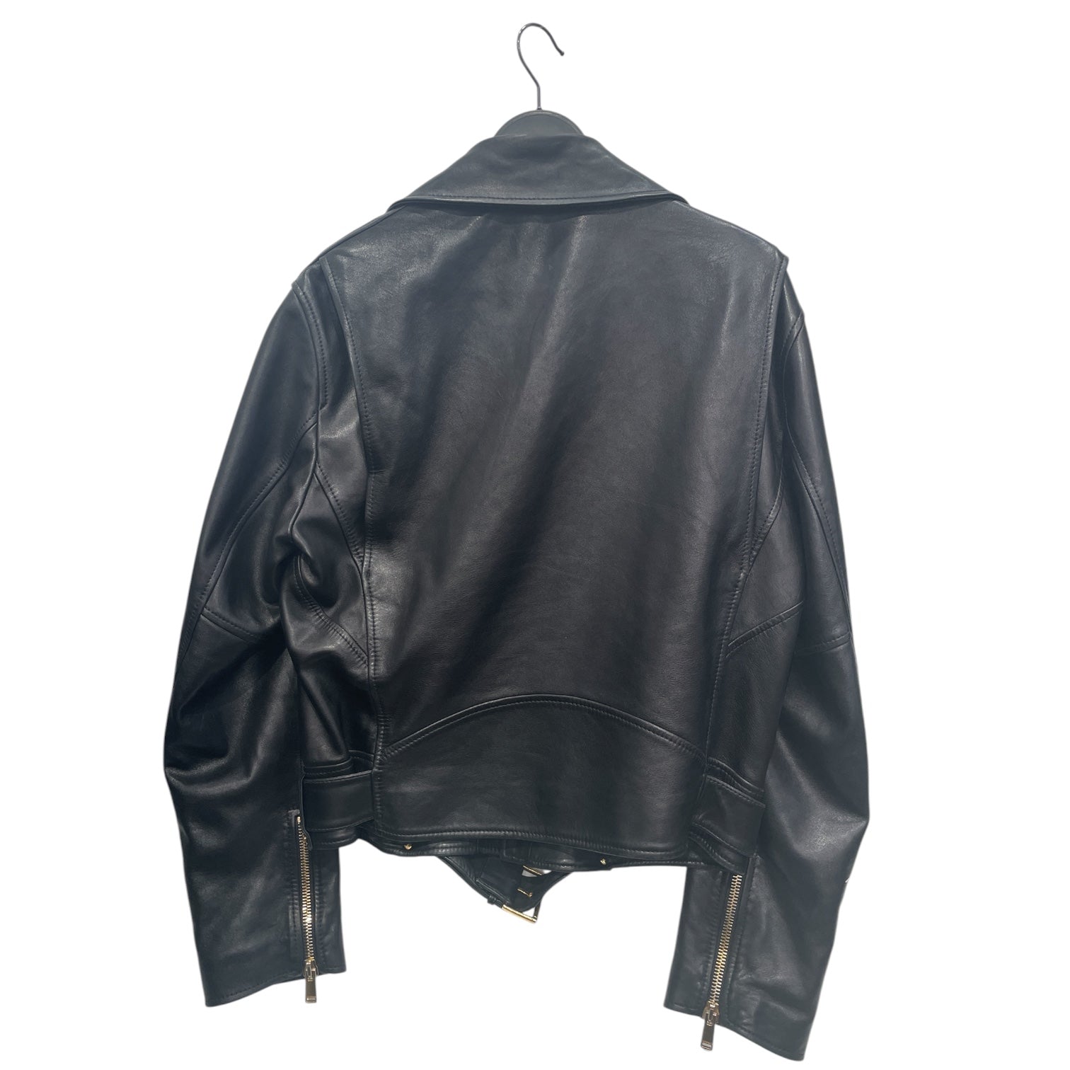 VERSACE/Leather Jkt/52/Leather/BLK/BIKER AW2022 NAPPA LEATHER view 2