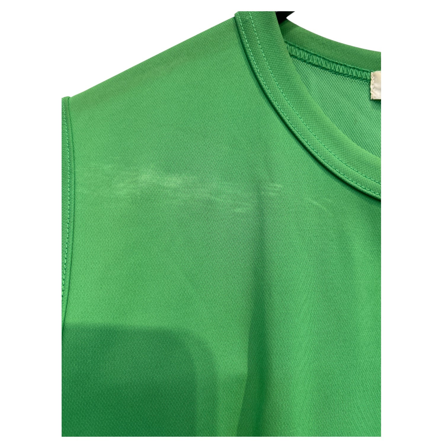 COMME des GARCONS/Tank Top/L/Polyester/GRN/tank top, plain view 3