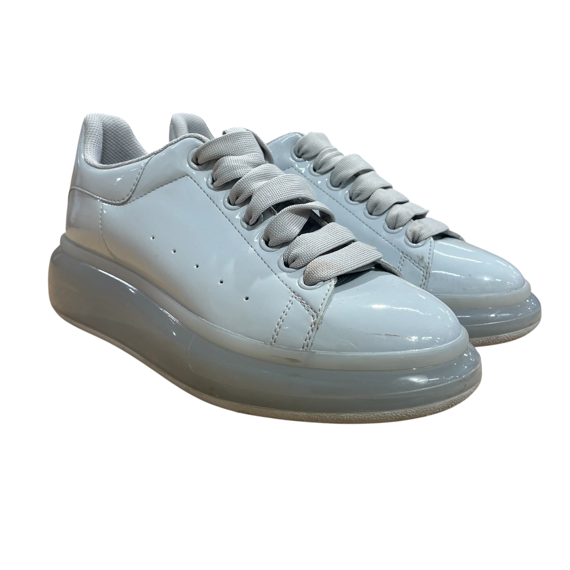 Alexander McQueen/Low-Sneakers/EU 39/Acrylic/GRY/ view 1