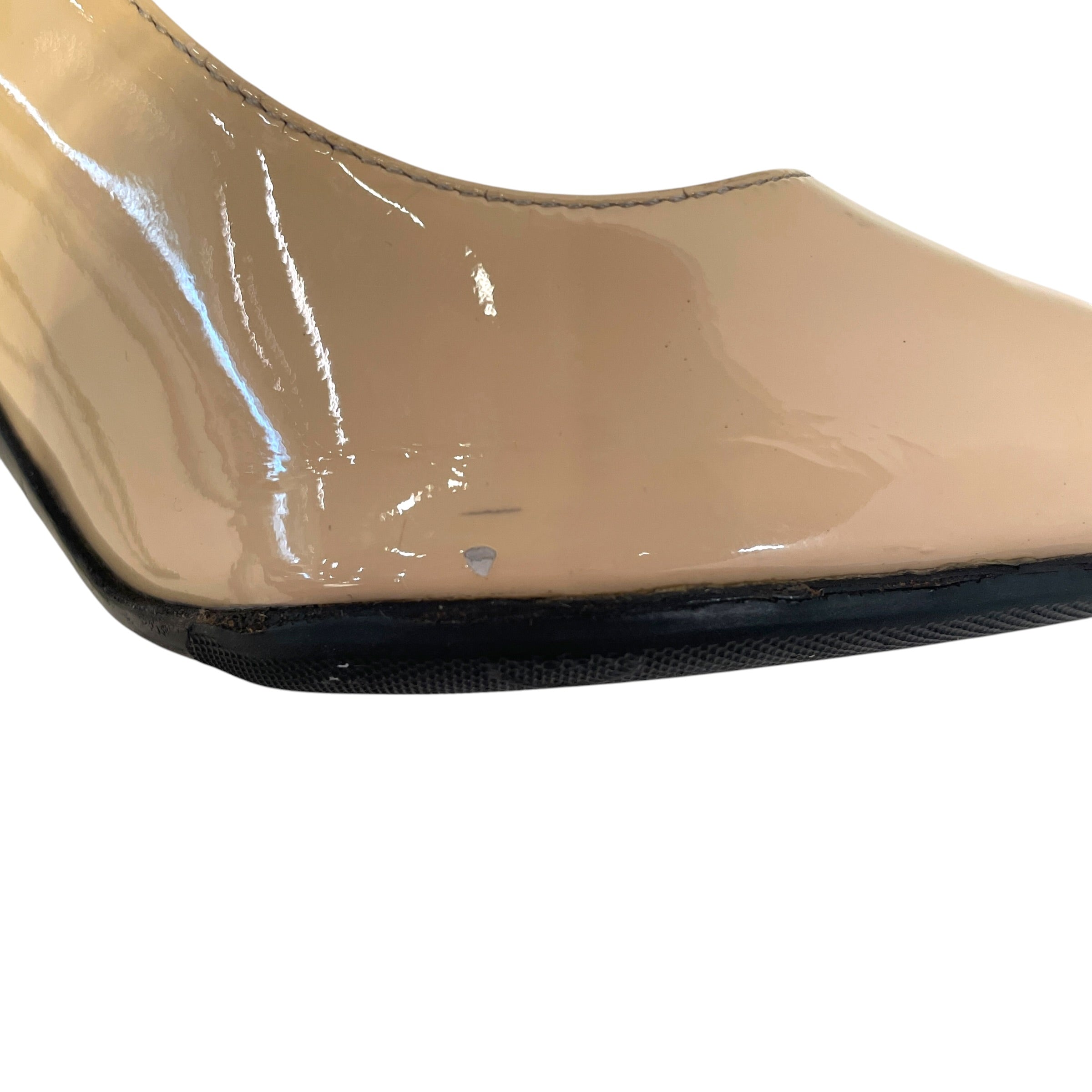 TOM FORD/Heels/US 7.5/Leather/BEG/Patent Leather Pump view 7