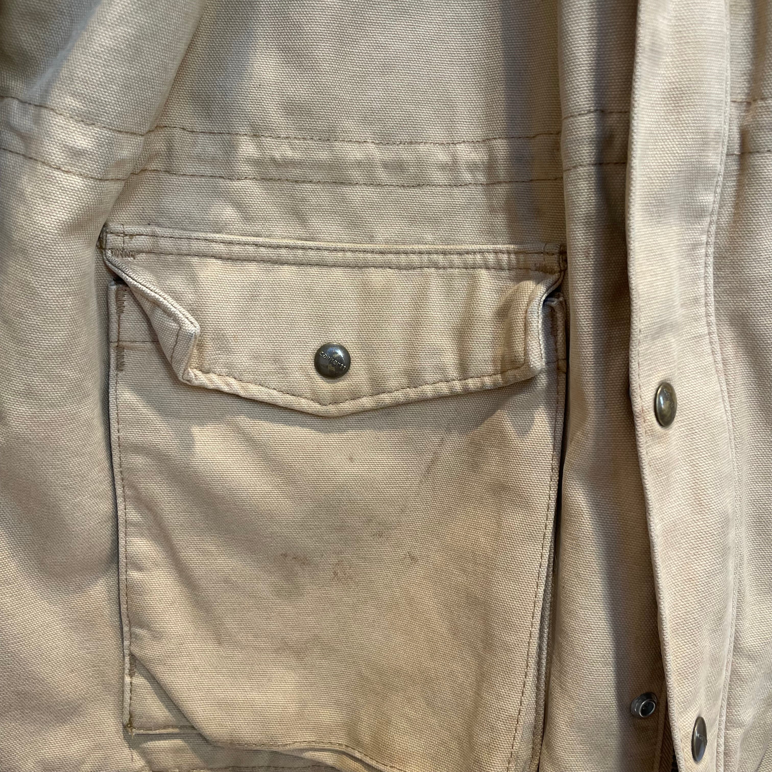Carhartt/Denim Jkt/L/Denim/CRM/OVERSIZE/LARG POCKETS view 3