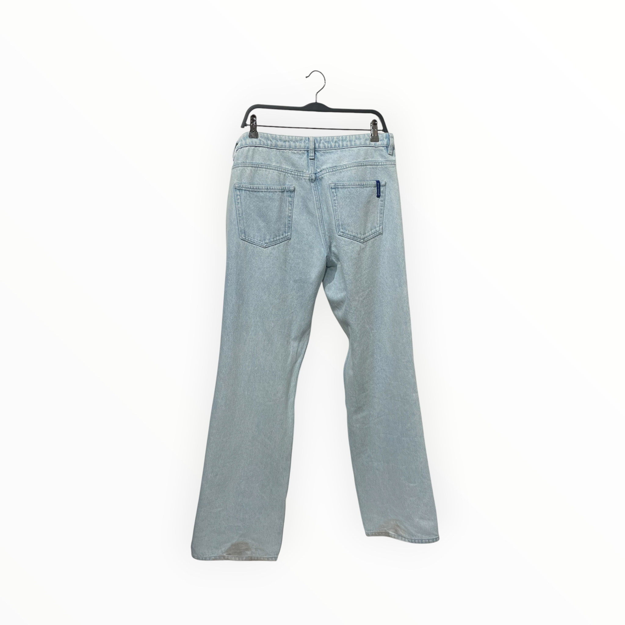 PALOMA WOOL/Straight Pants/40/Denim/BLU/High-waisted/rivet detail on the side view 2